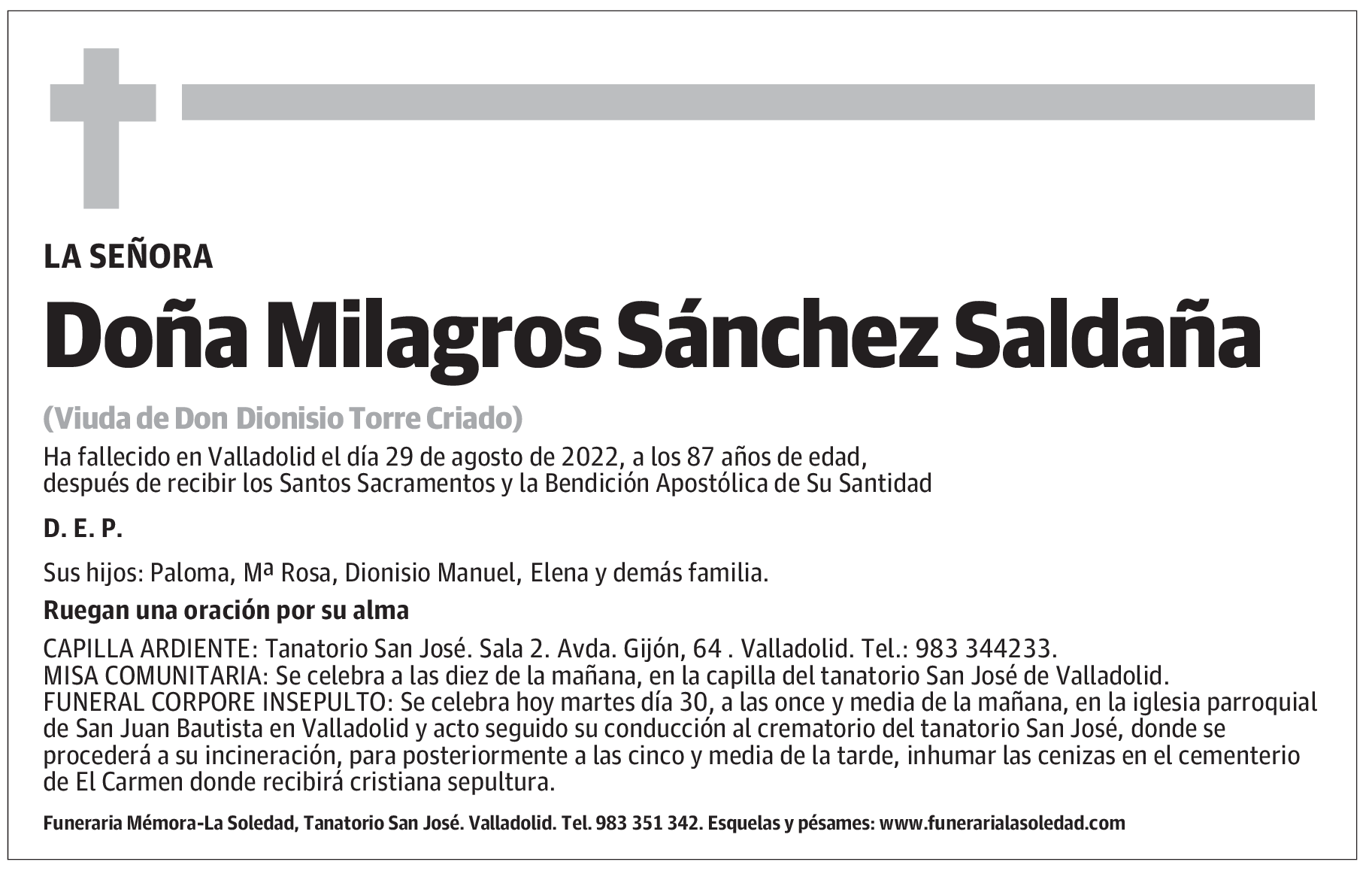 Milagros Sánchez Saldaña