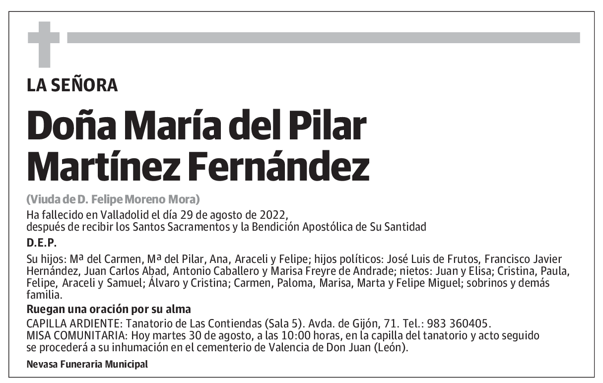 María del Pilar Martínez Fernández