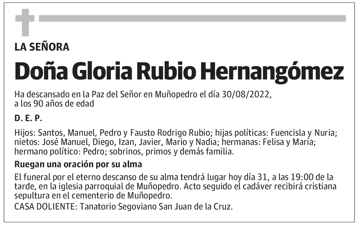 Gloria Rubio Hernangómez