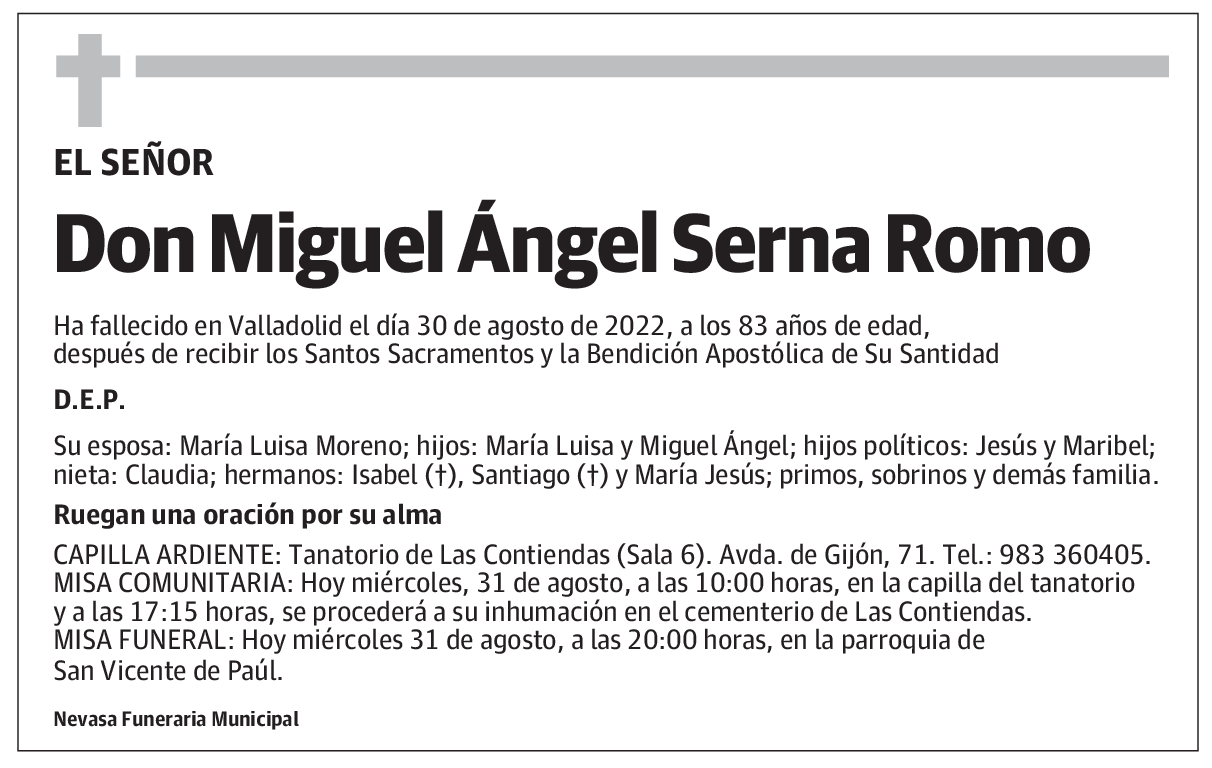 Miguel Ángel Serna Romo