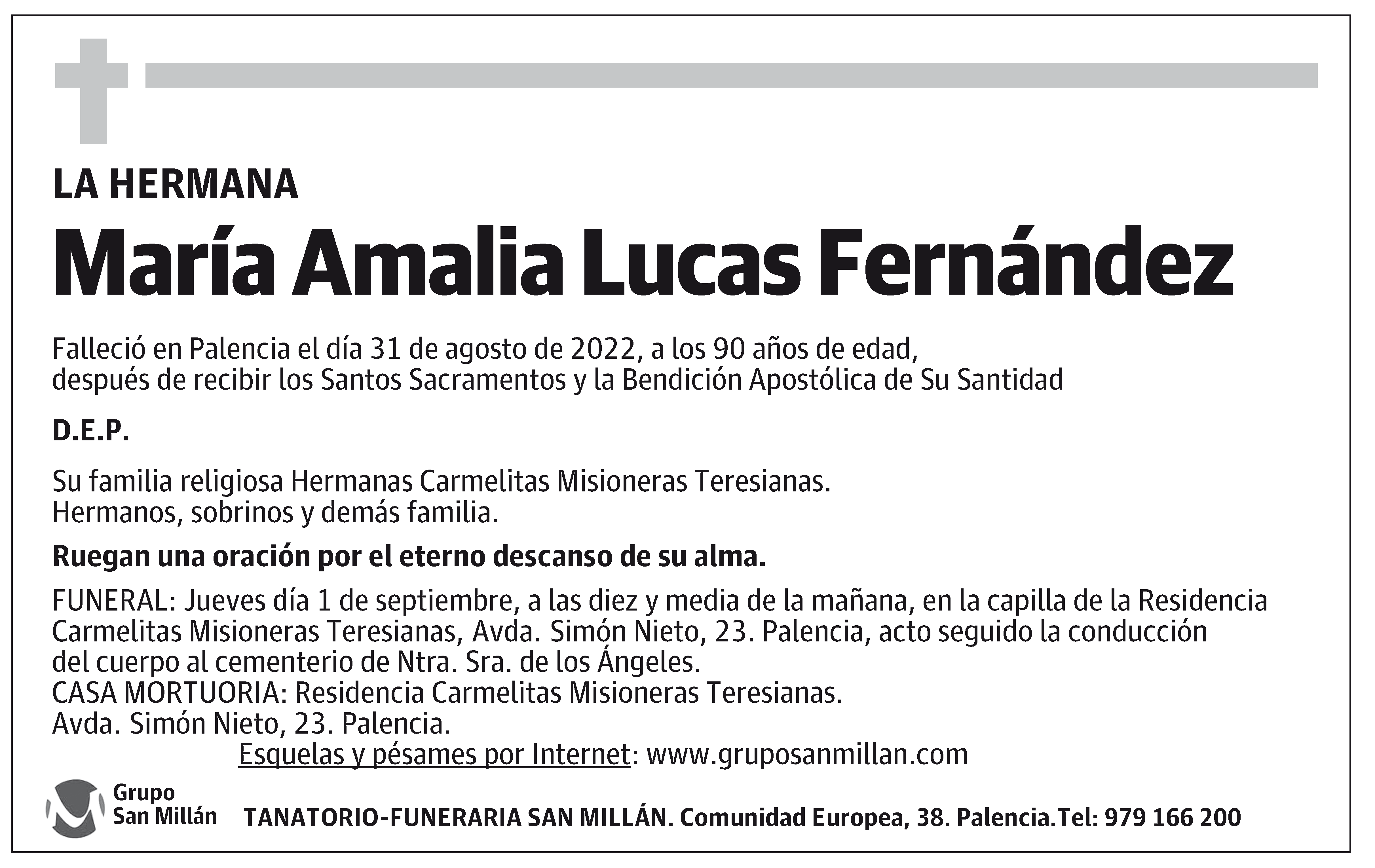 María Amalia Lucas Fernández