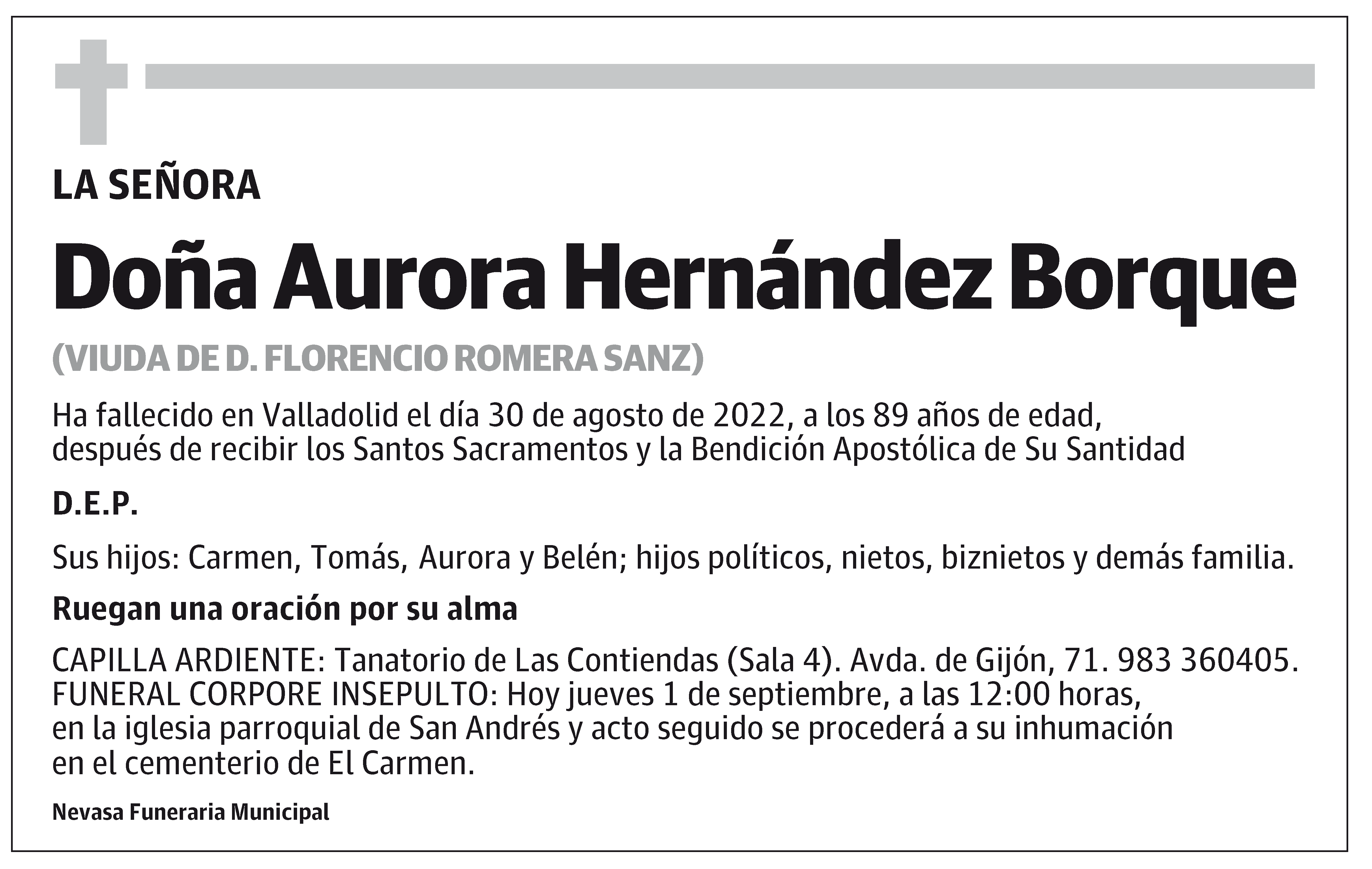 Aurora Hernández Borque