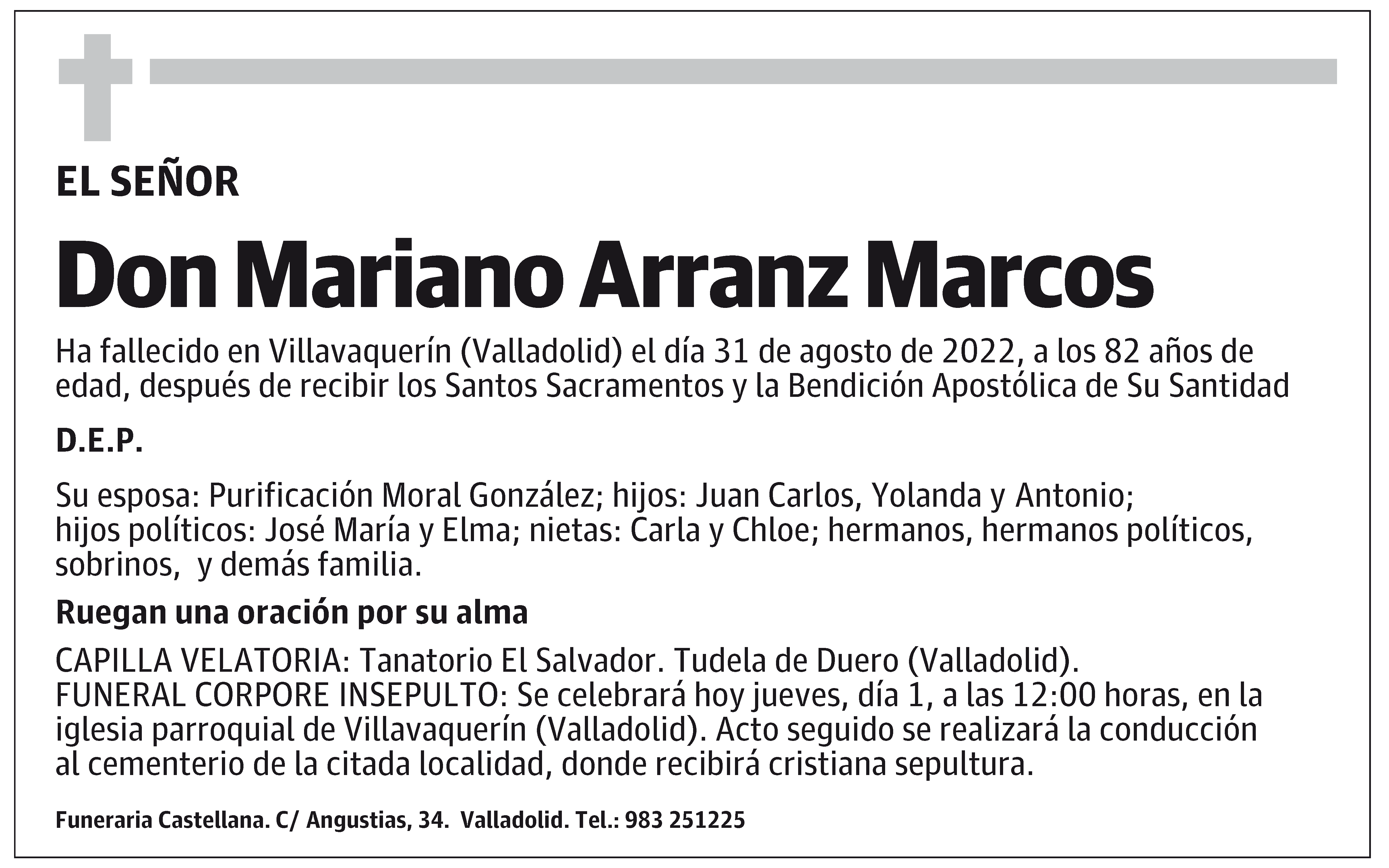 Mariano Arranz Marcos