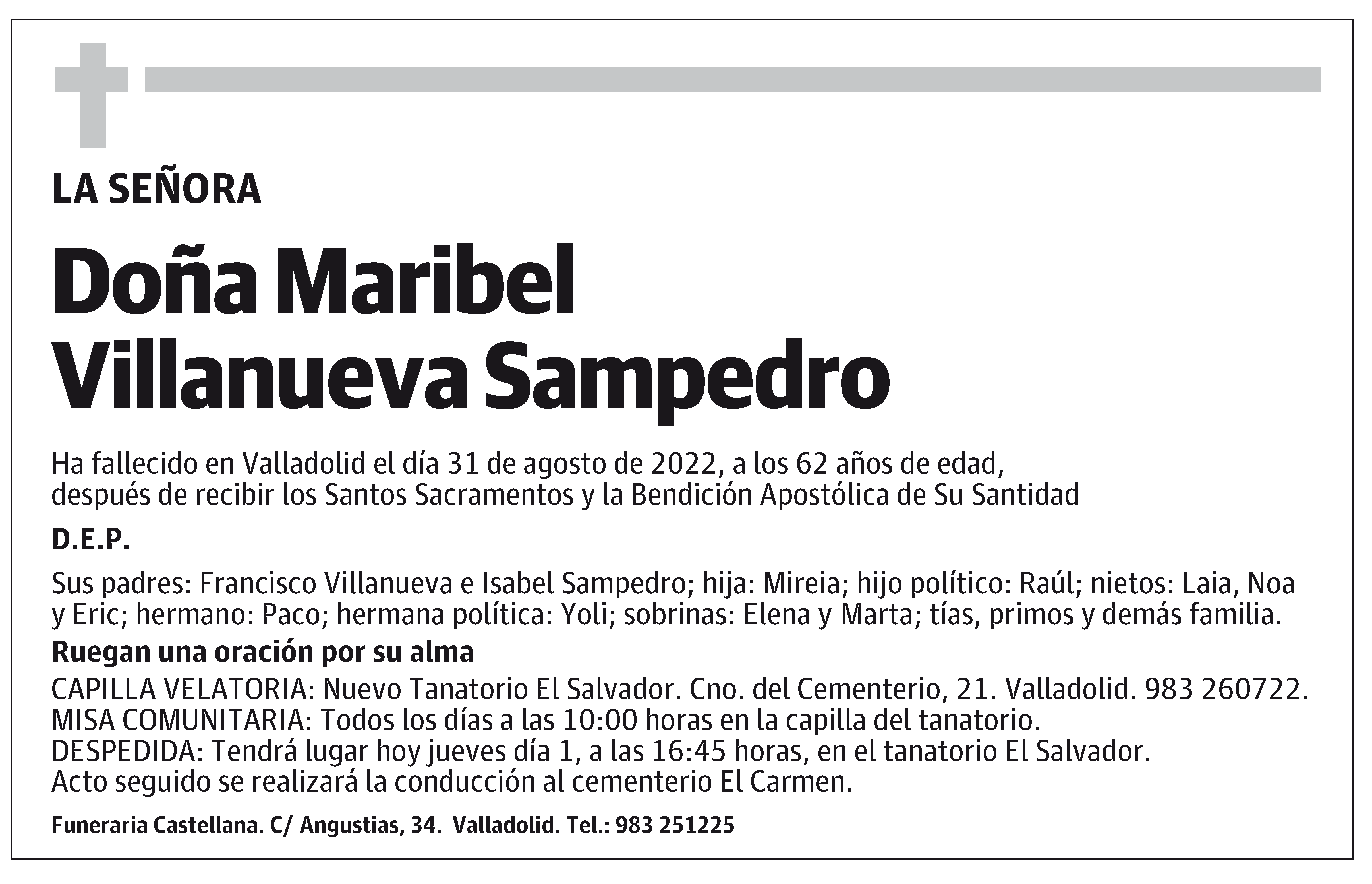Maribel Villanueva Sampedro