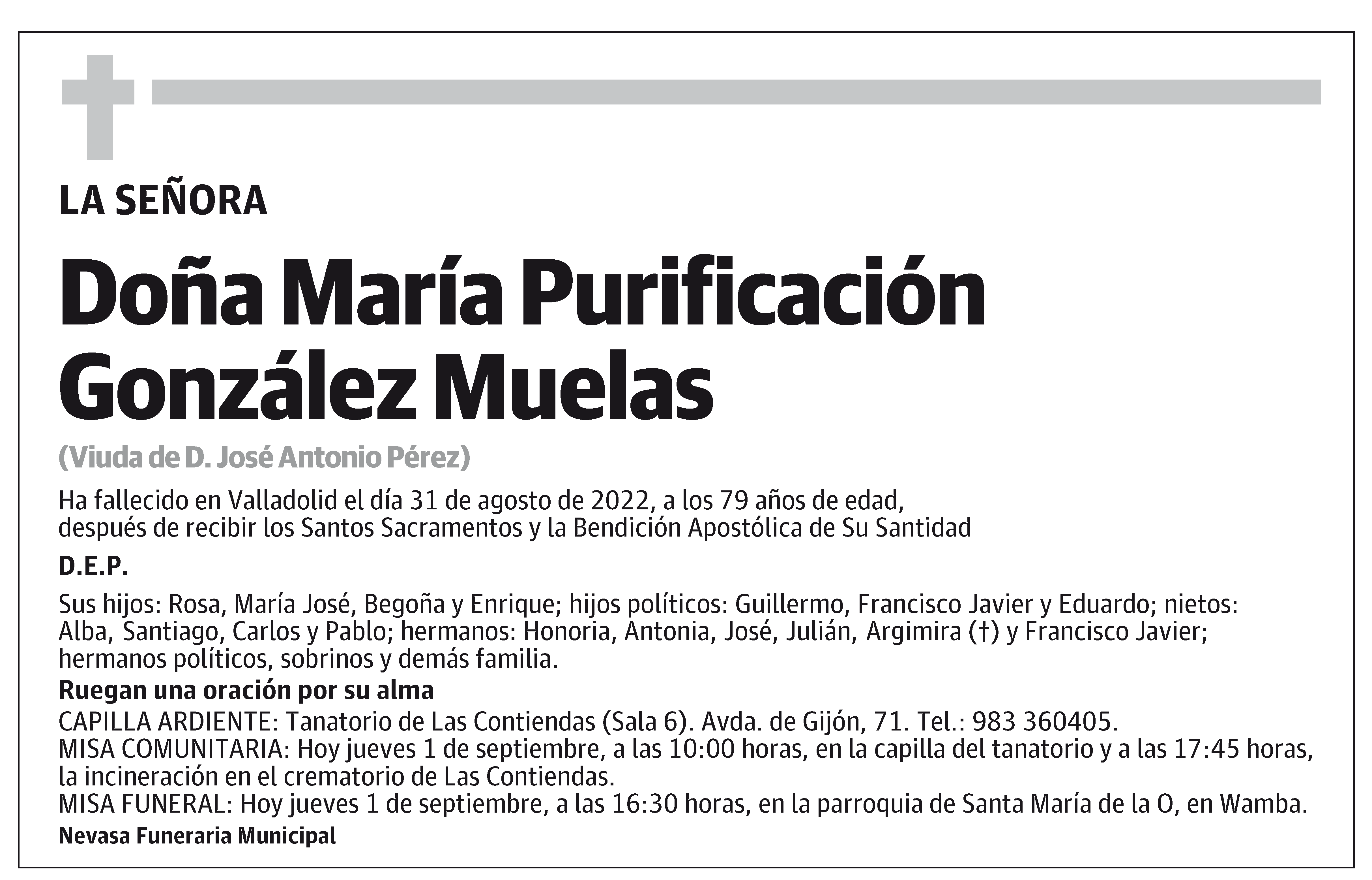 María Purificación González Muelas