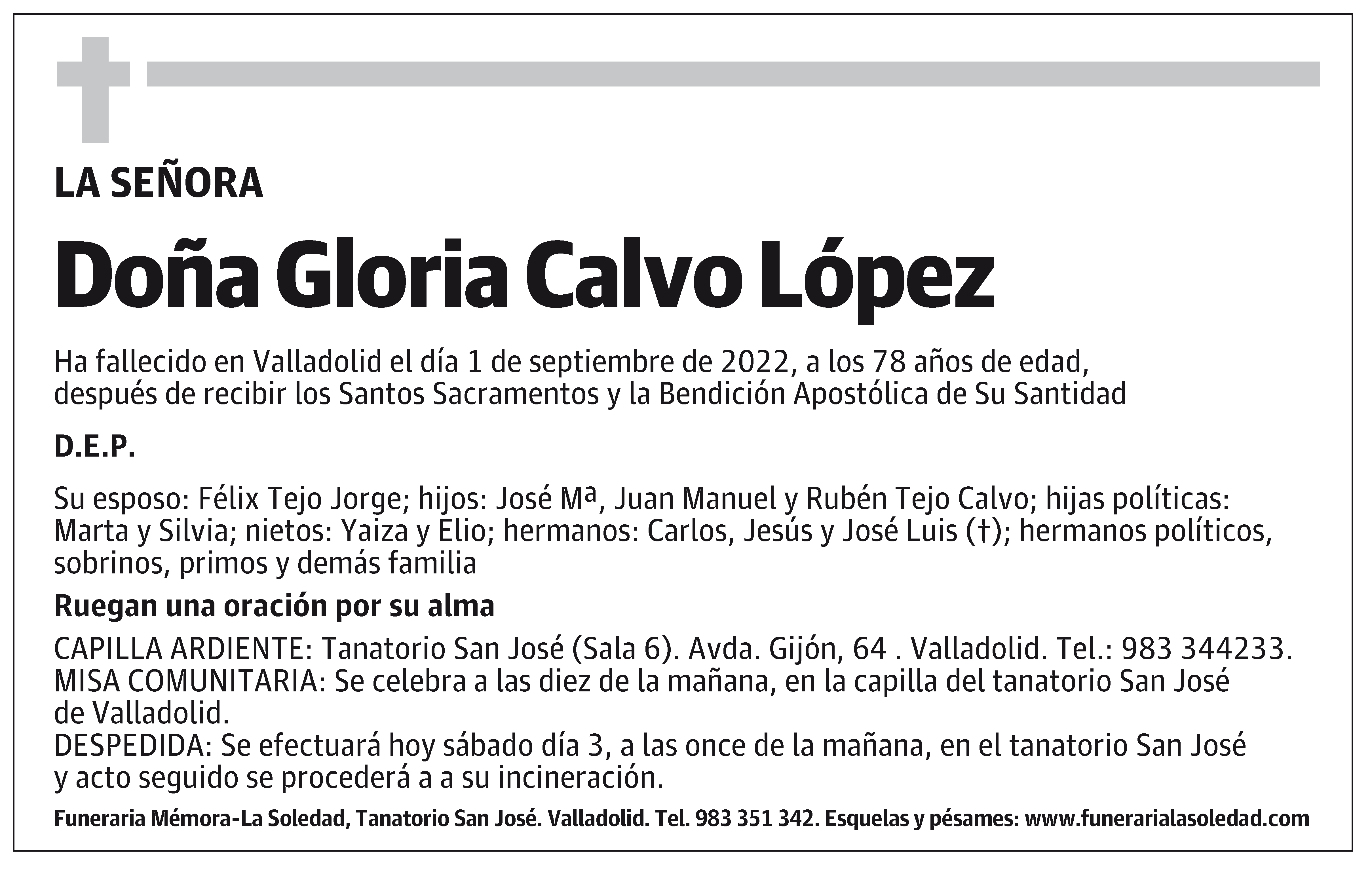 Gloria Calvo López