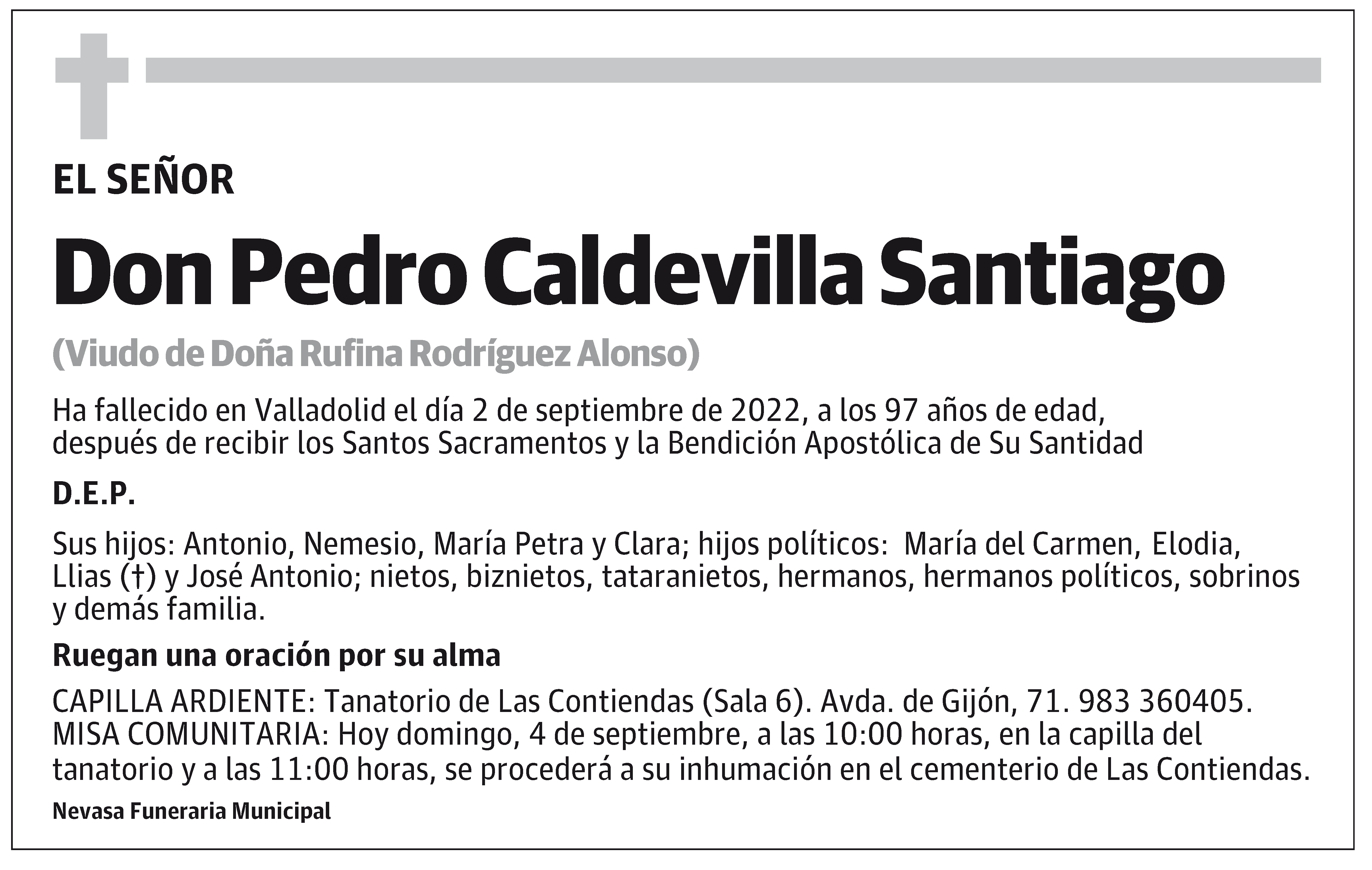 Pedro Caldevilla Santiago
