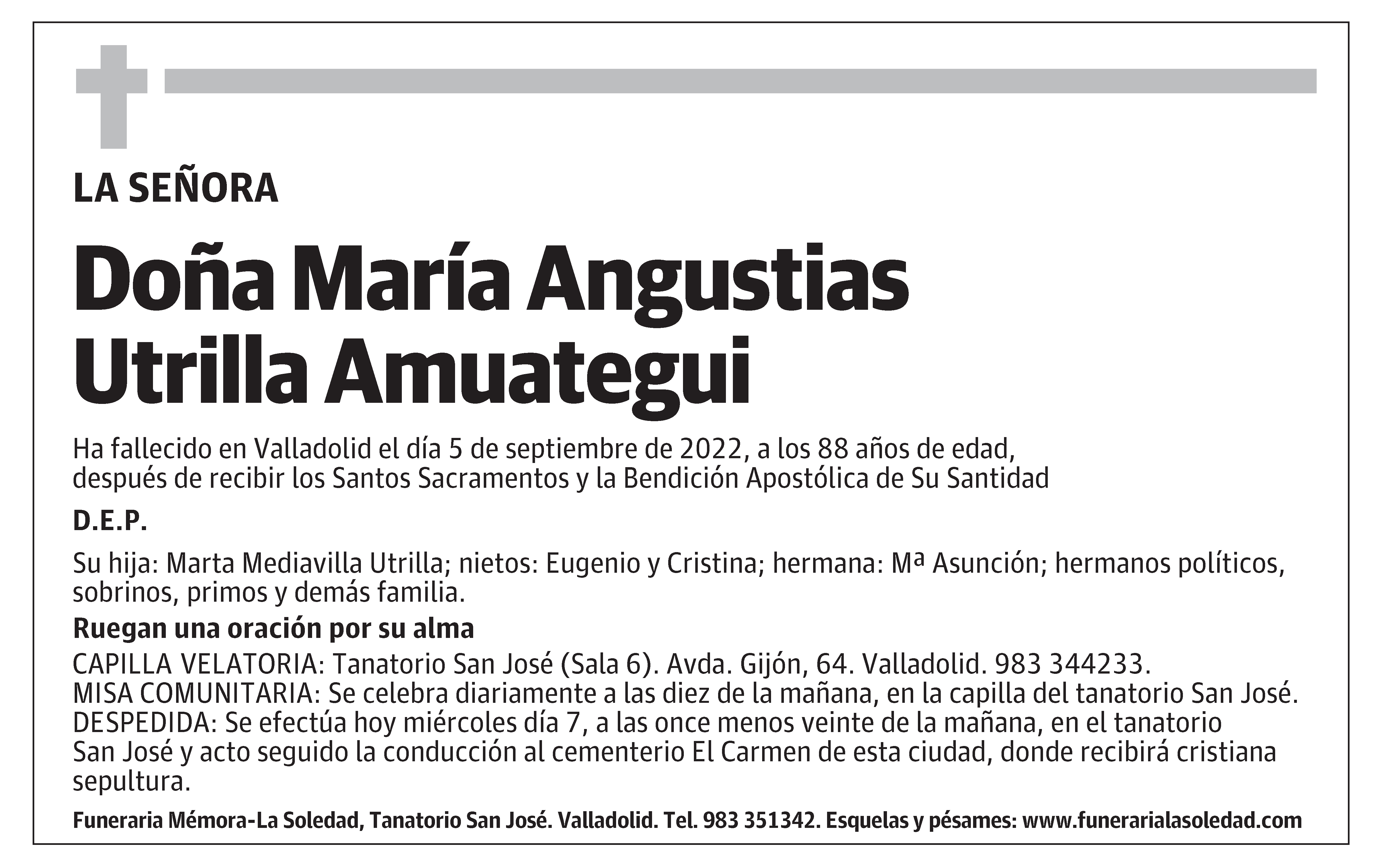 María Angustias Utrilla Amuategui