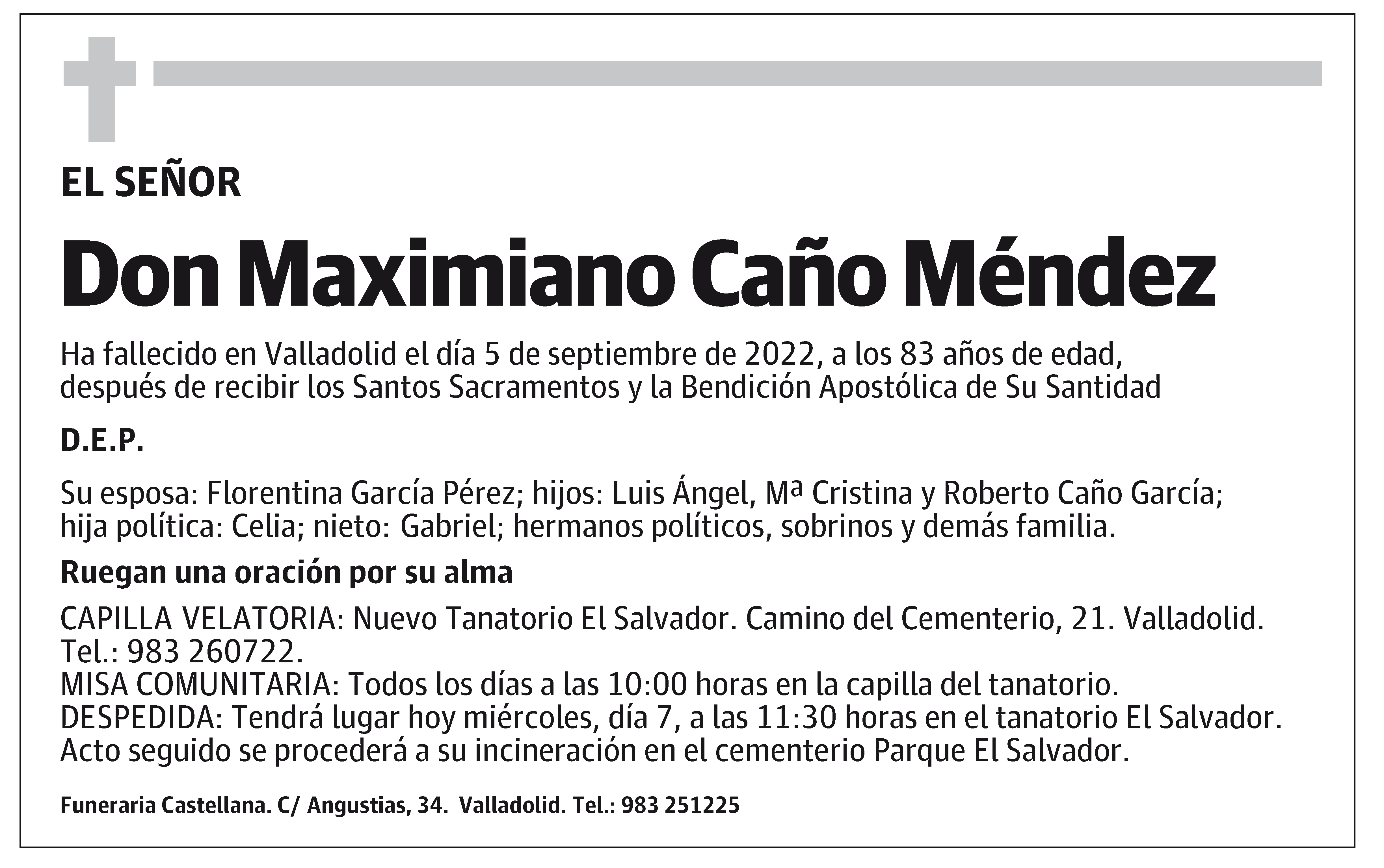 Maximiano Caño Méndez