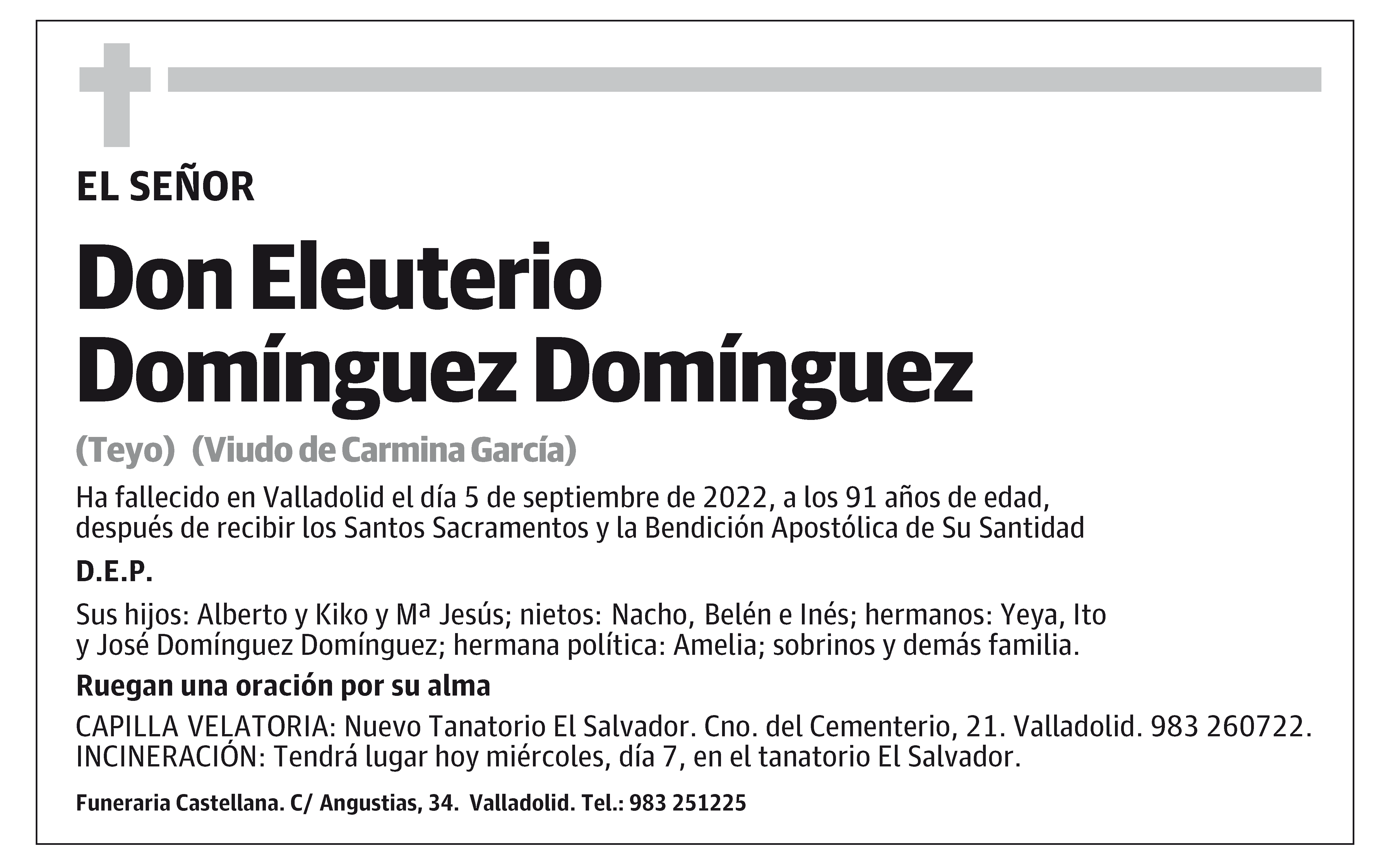 Eleuterio Domínguez Domínguez