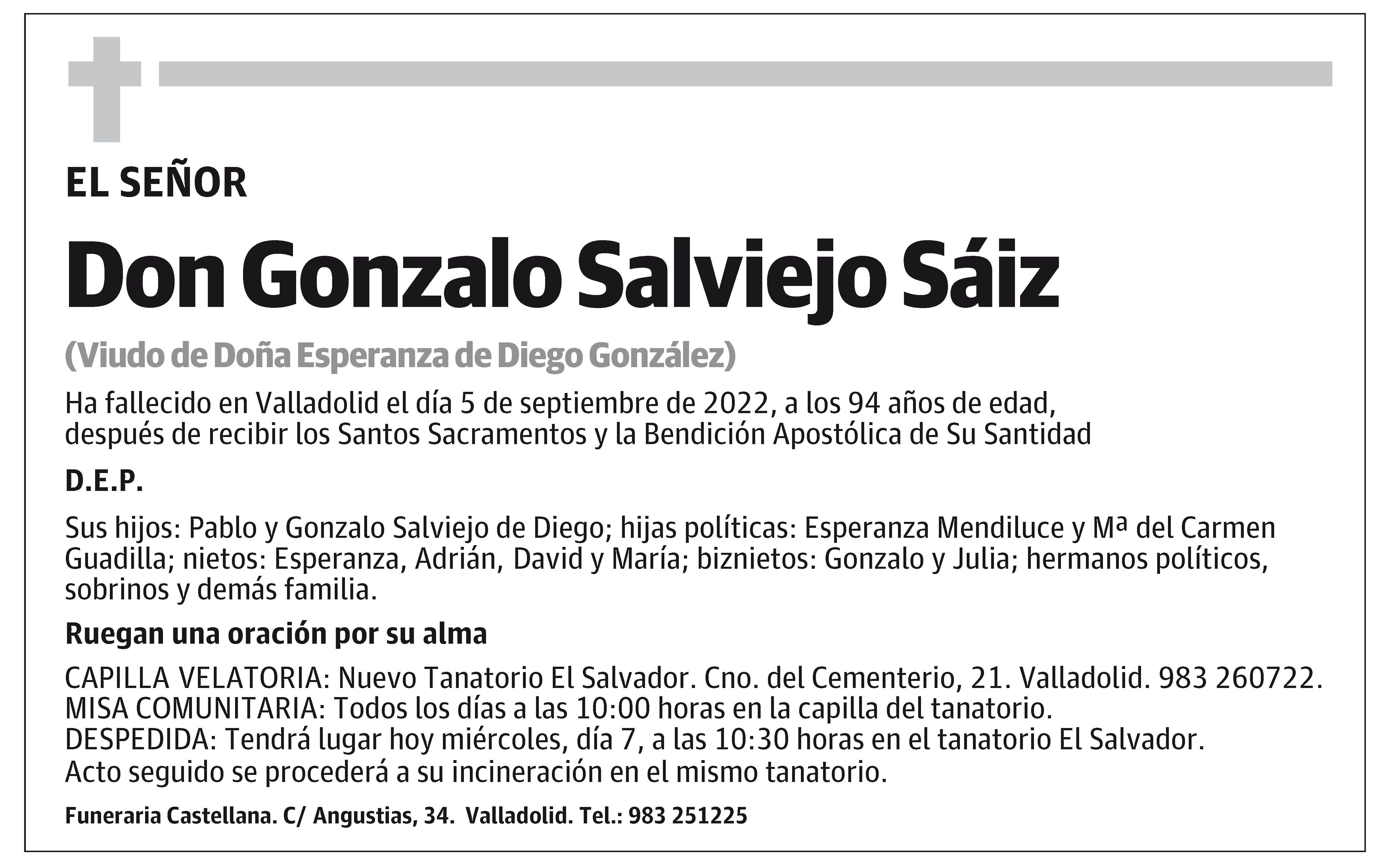 Gonzalo Salviejo Sáiz