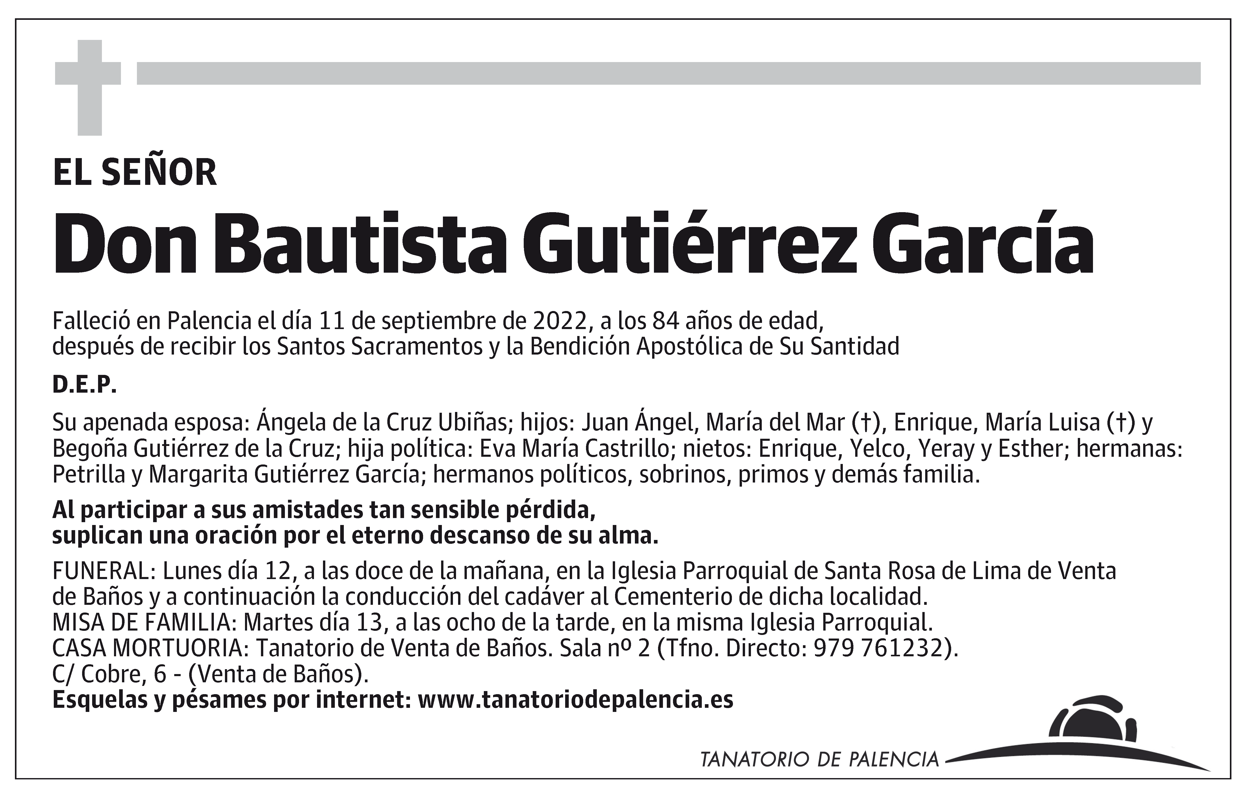 Bautista Gutiérrez García