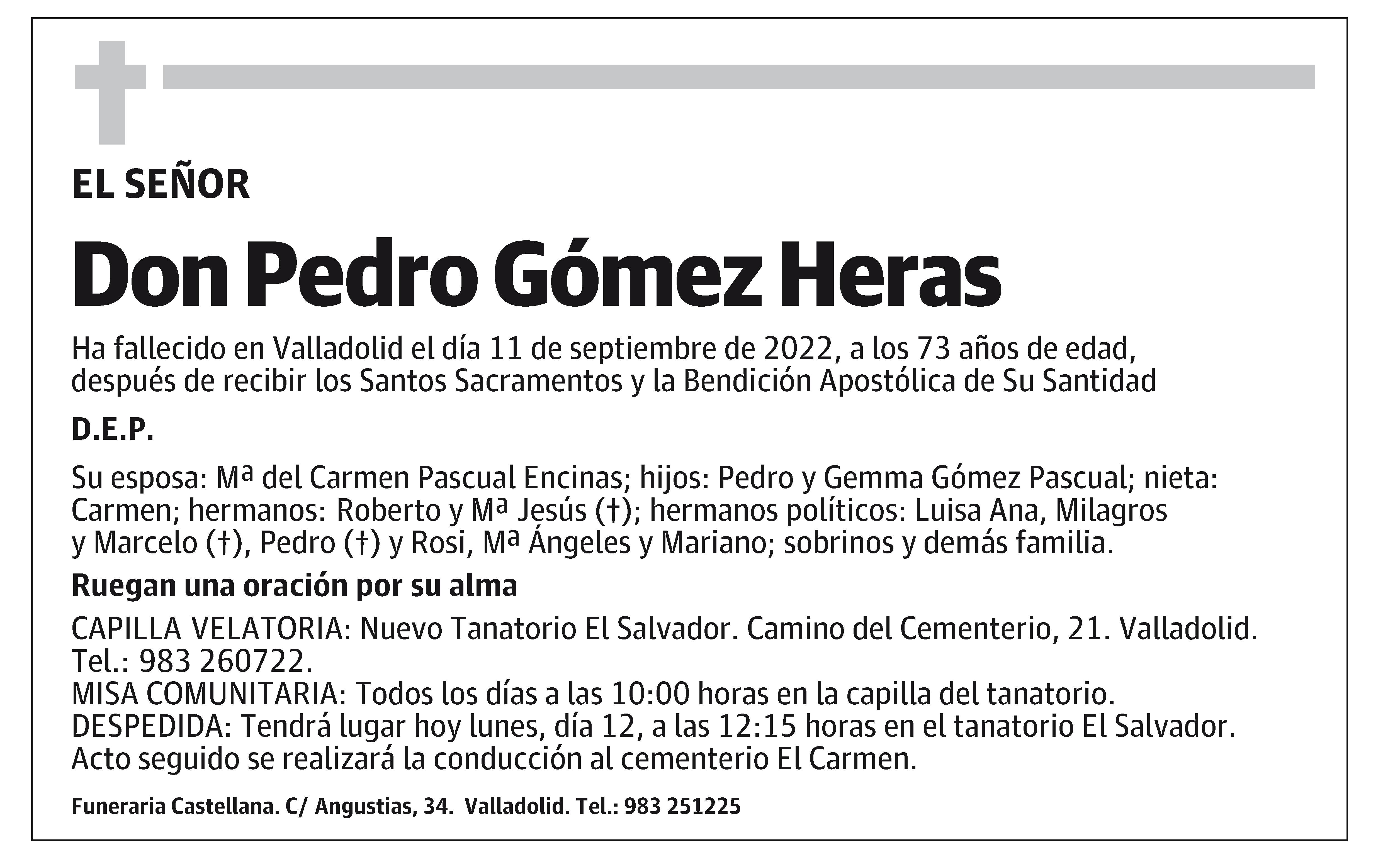 Pedro Gómez Heras