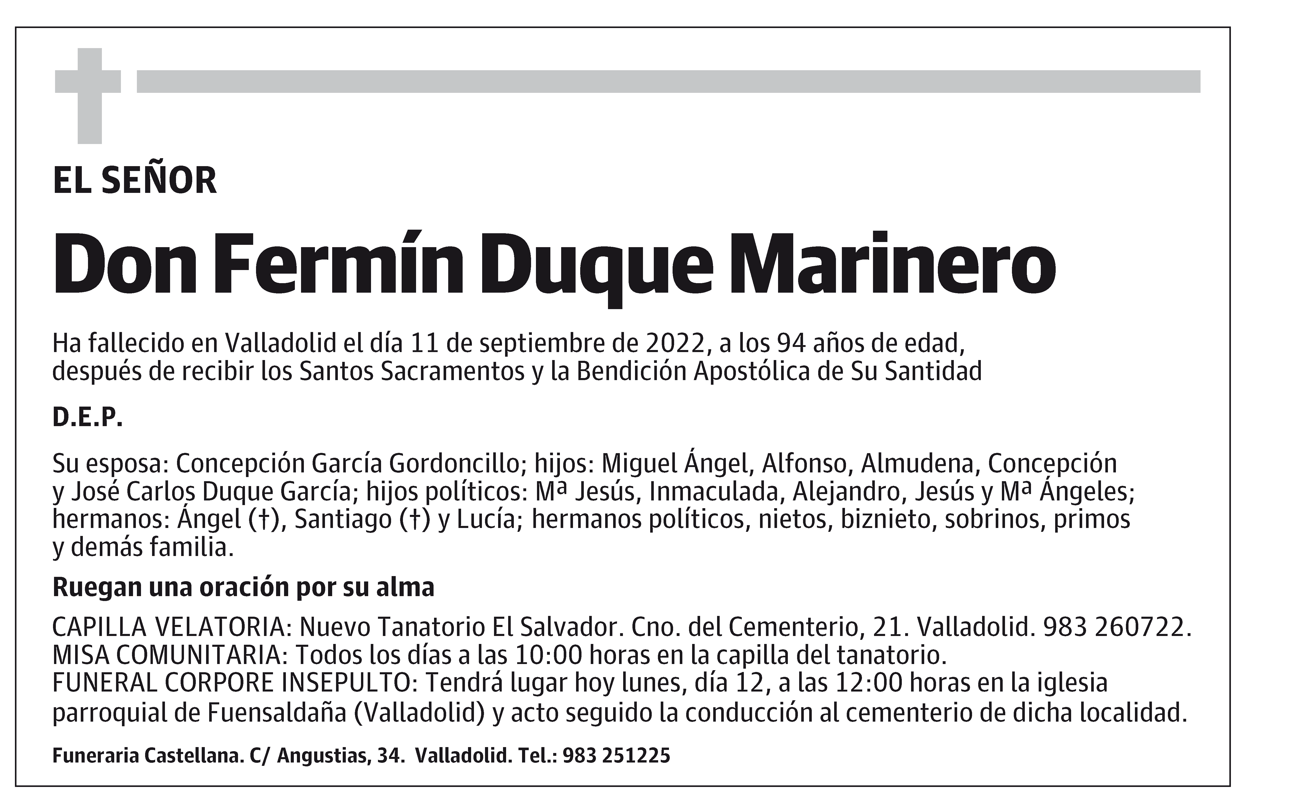 Fermín Duque Marinero