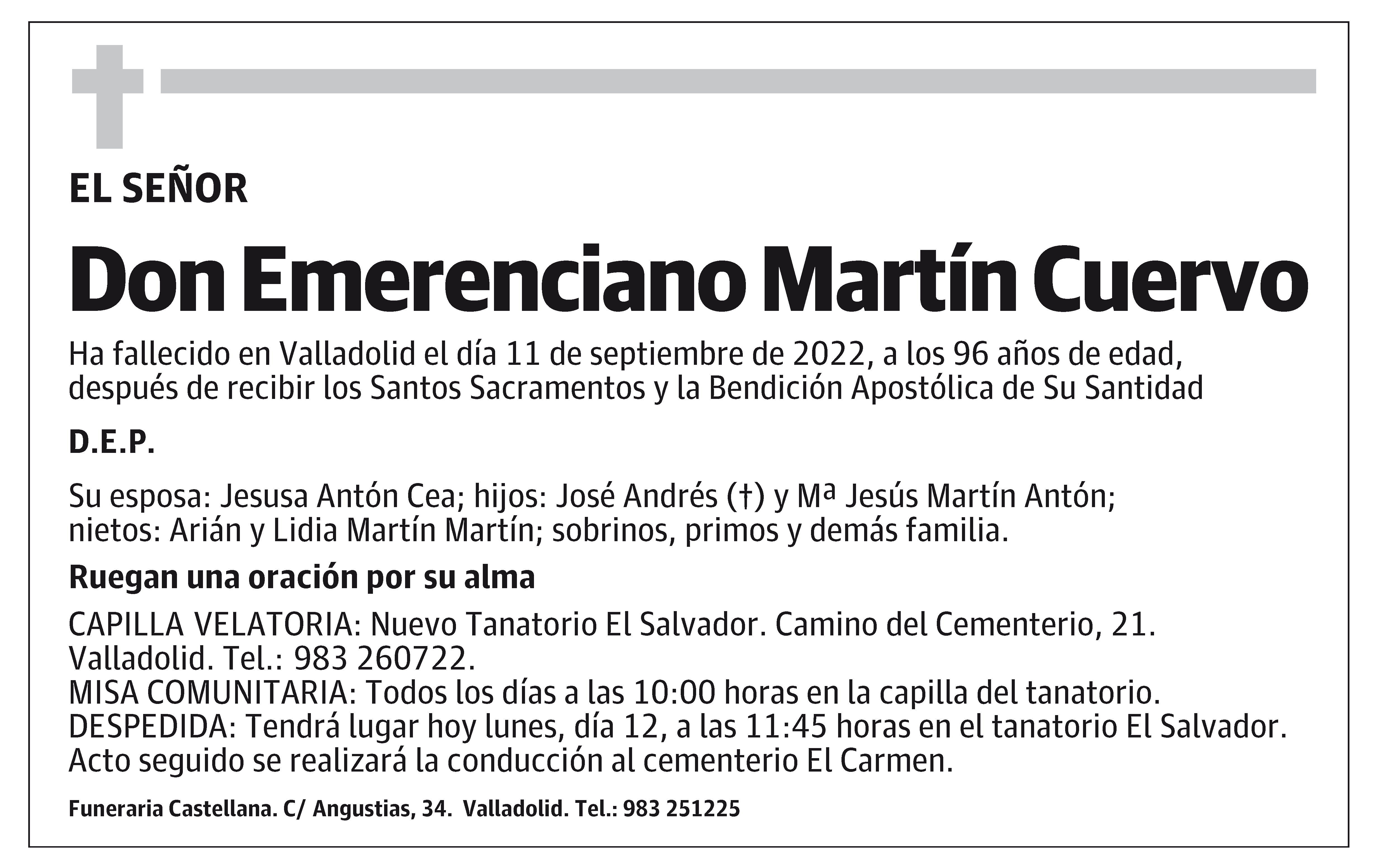 Emerenciano Martín Cuervo