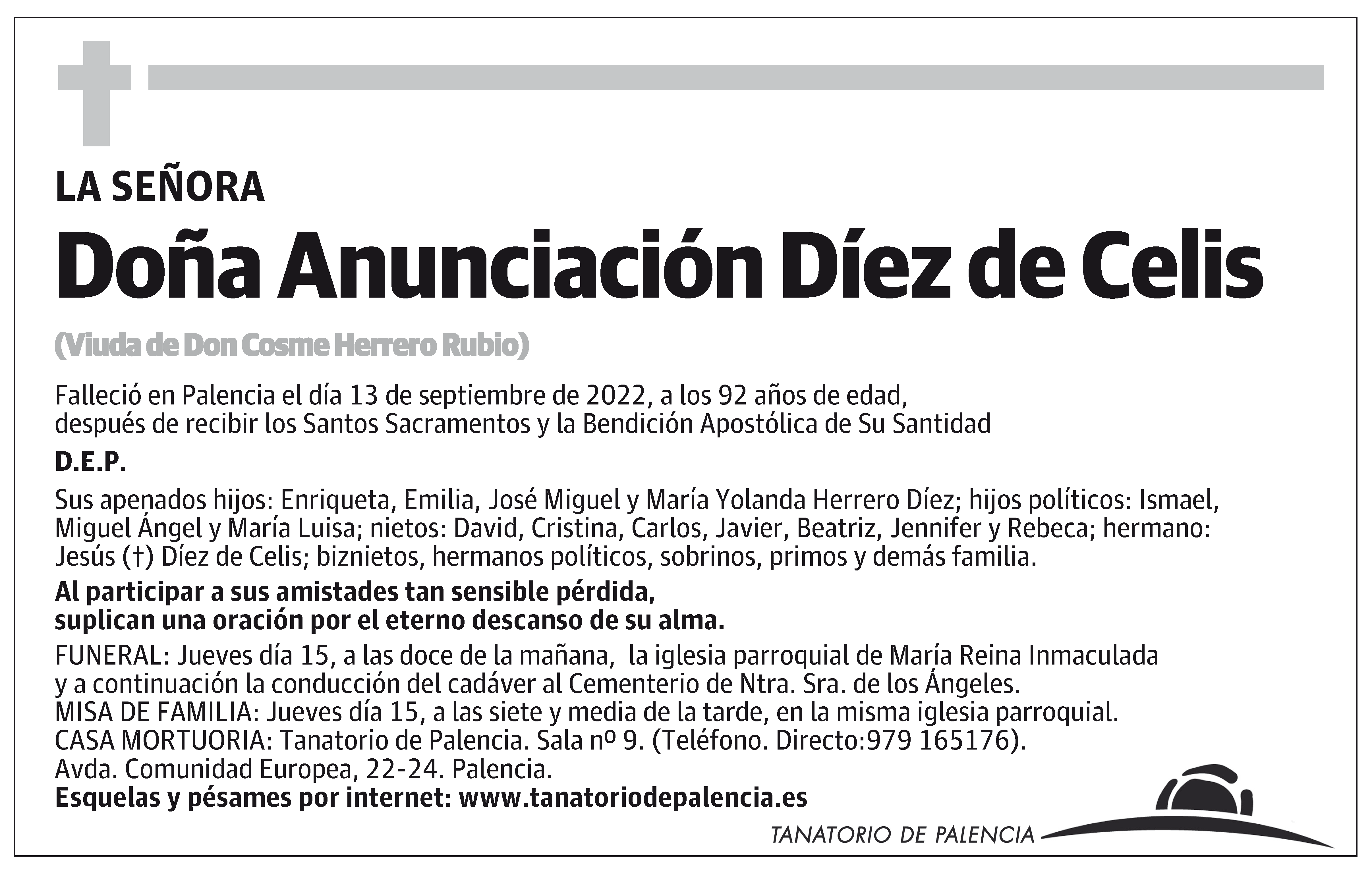 Anunciación Díez de Celis