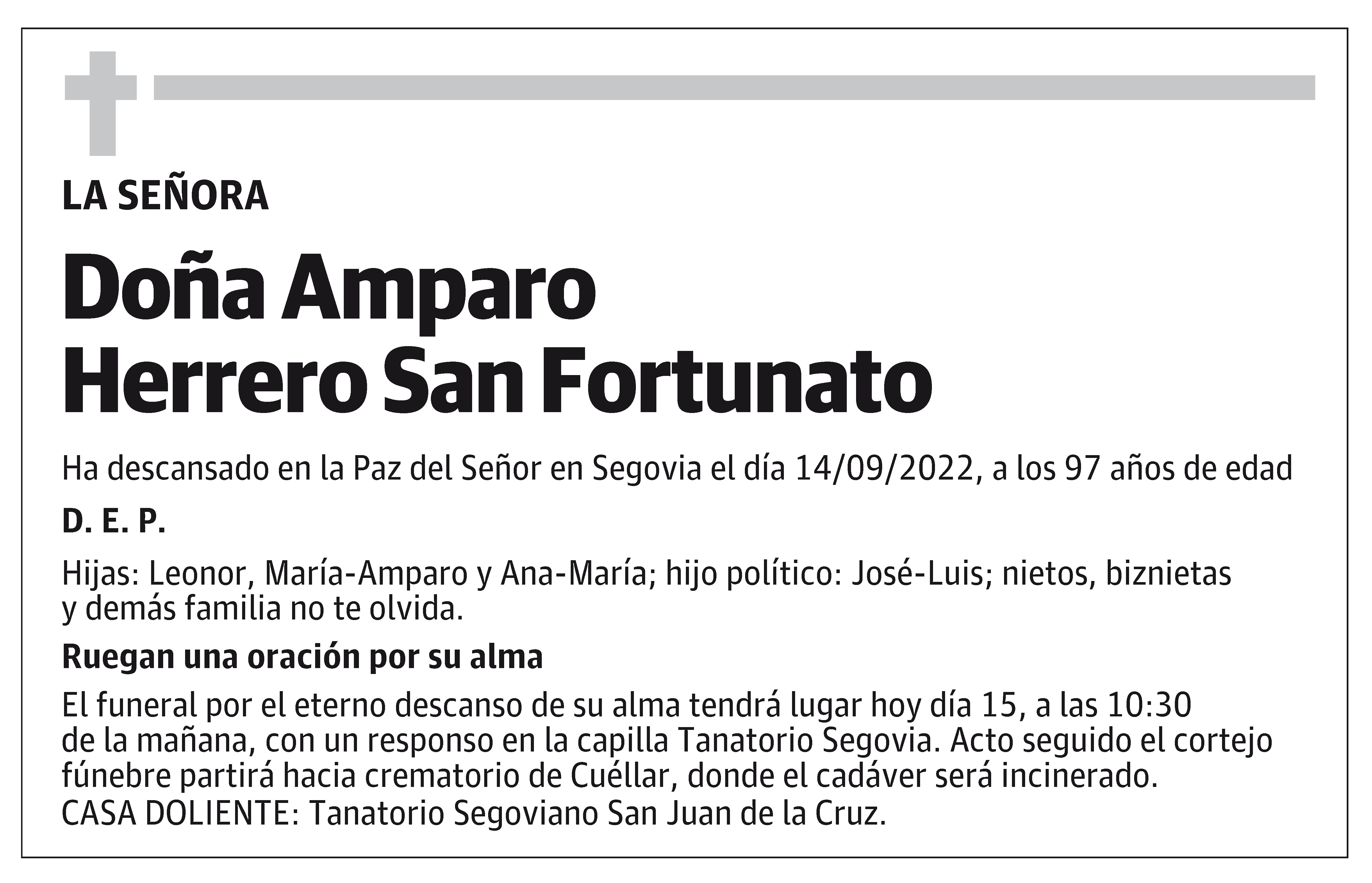 Amparo Herrero San Fortunato