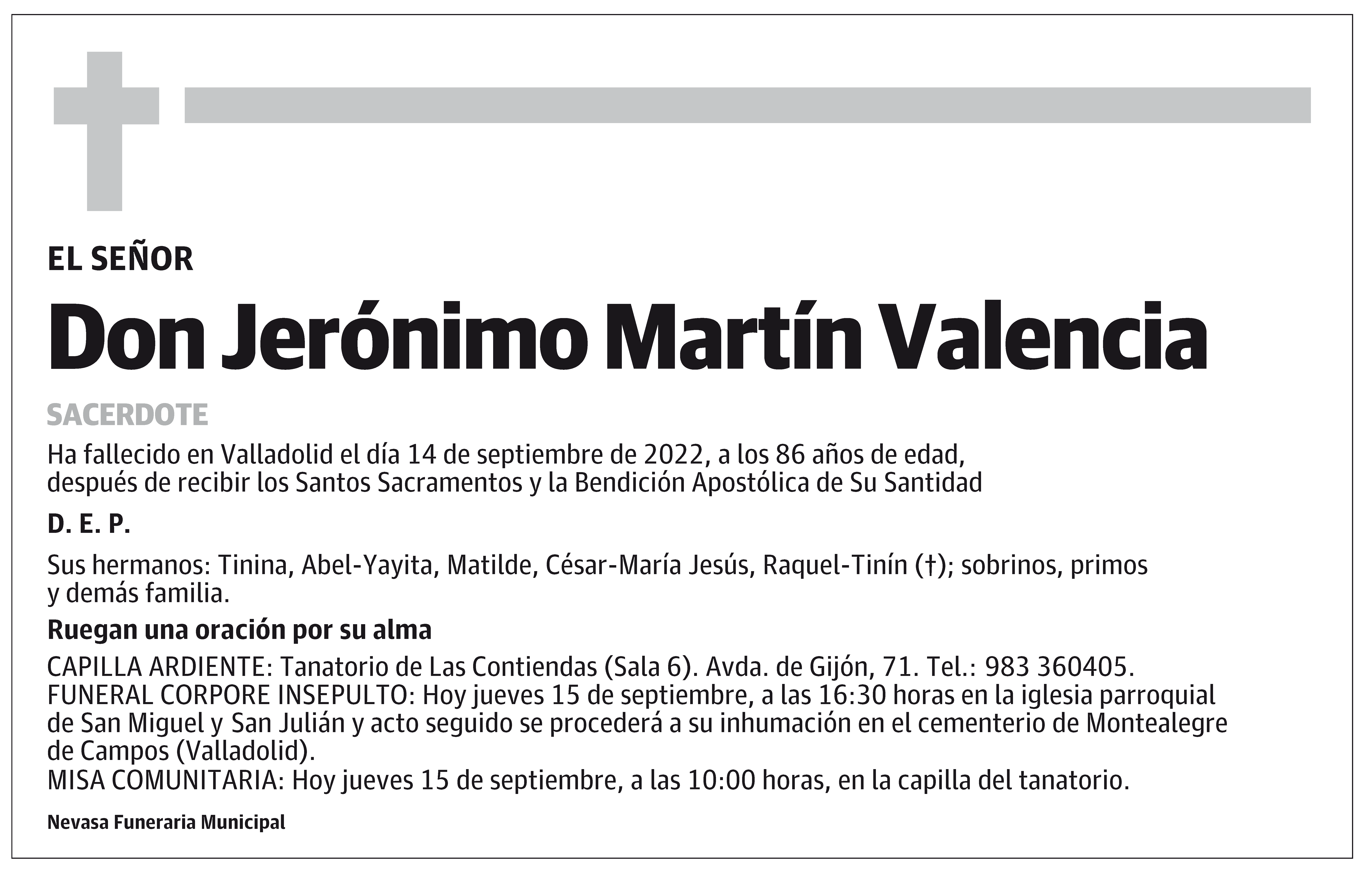 Jerónimo Martín Valencia