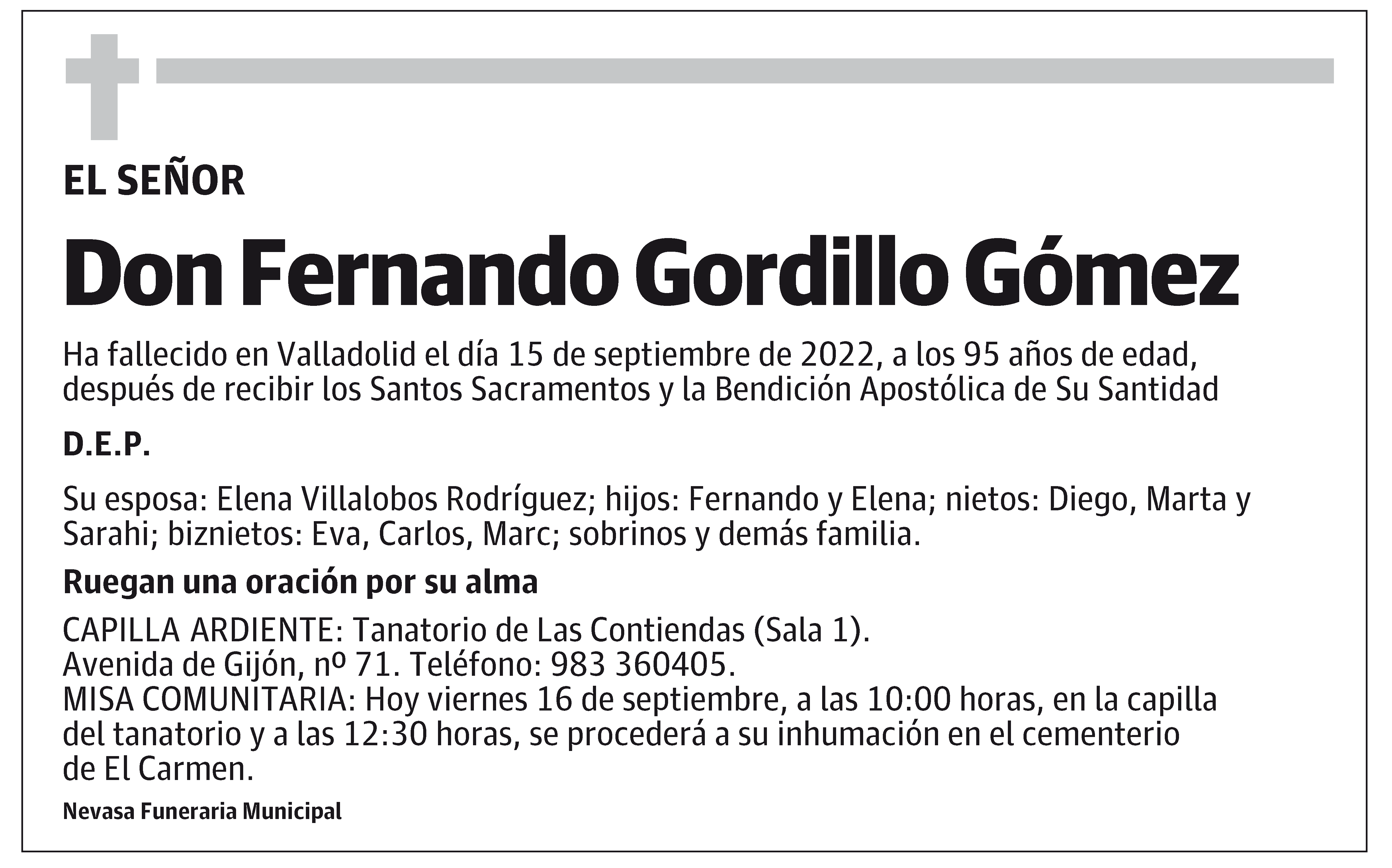 Fernando Gordillo Gómez