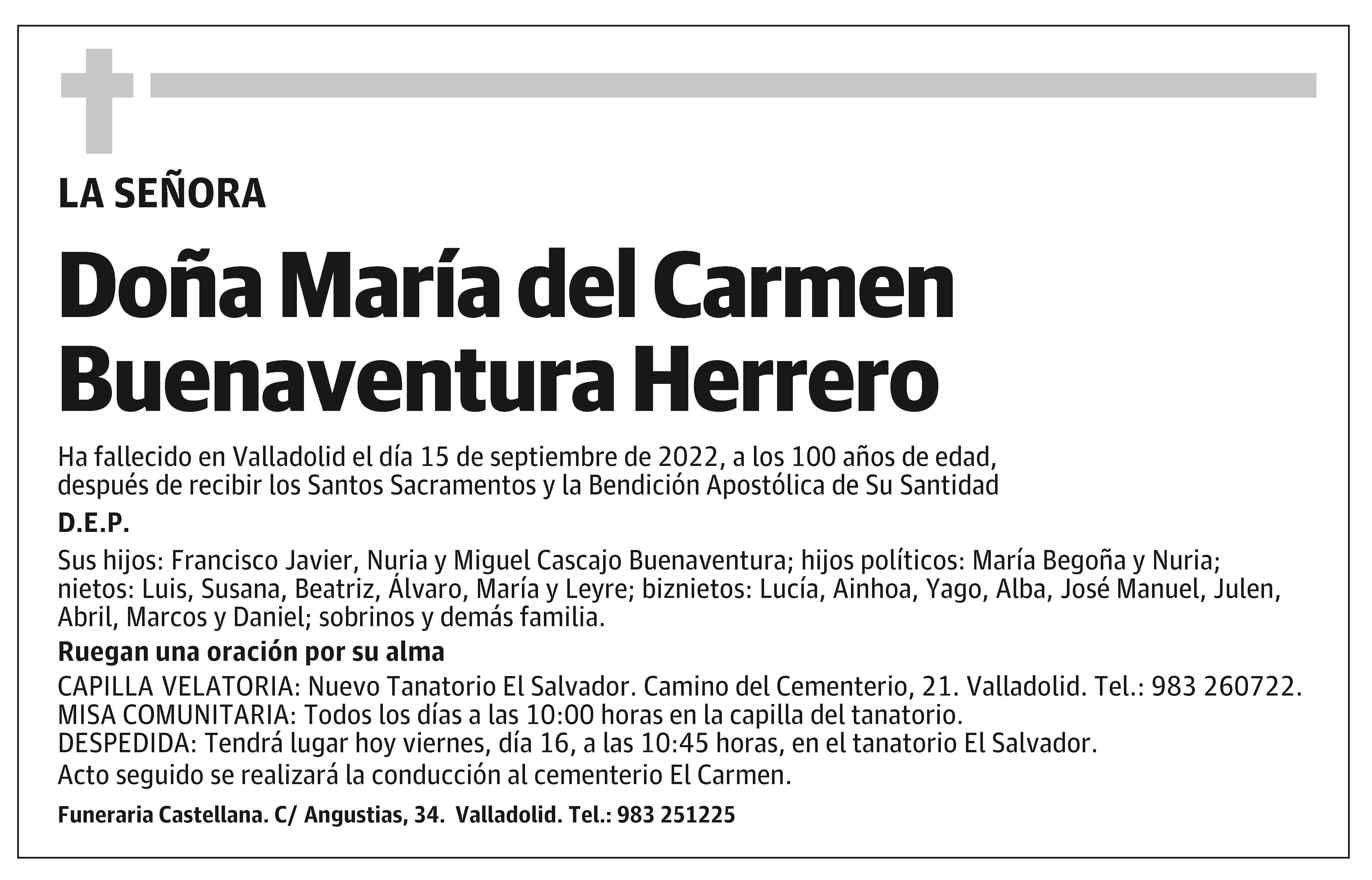 María del Carmen Buenaventura Herrero