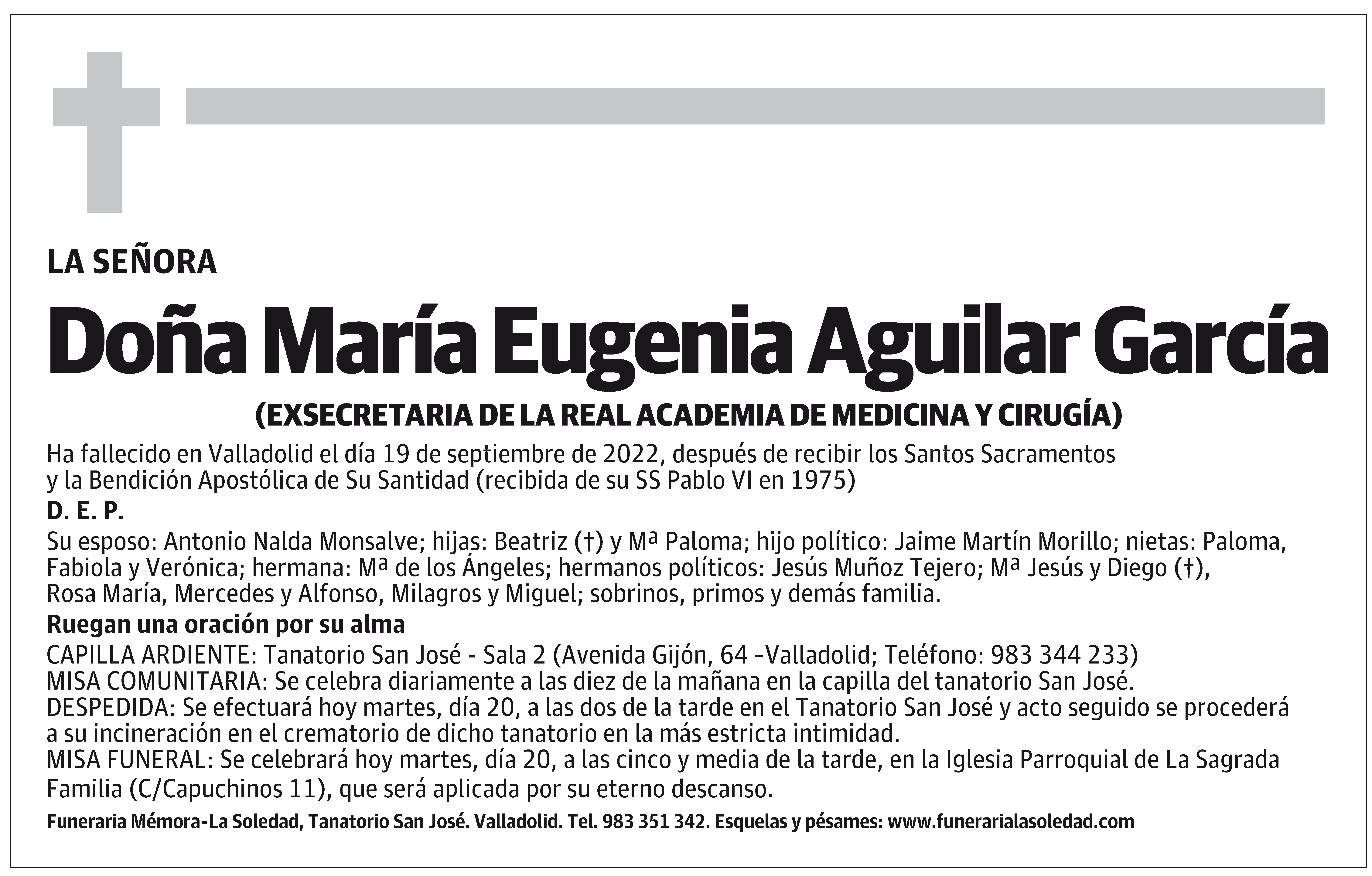 María Eugenia Aguilar García