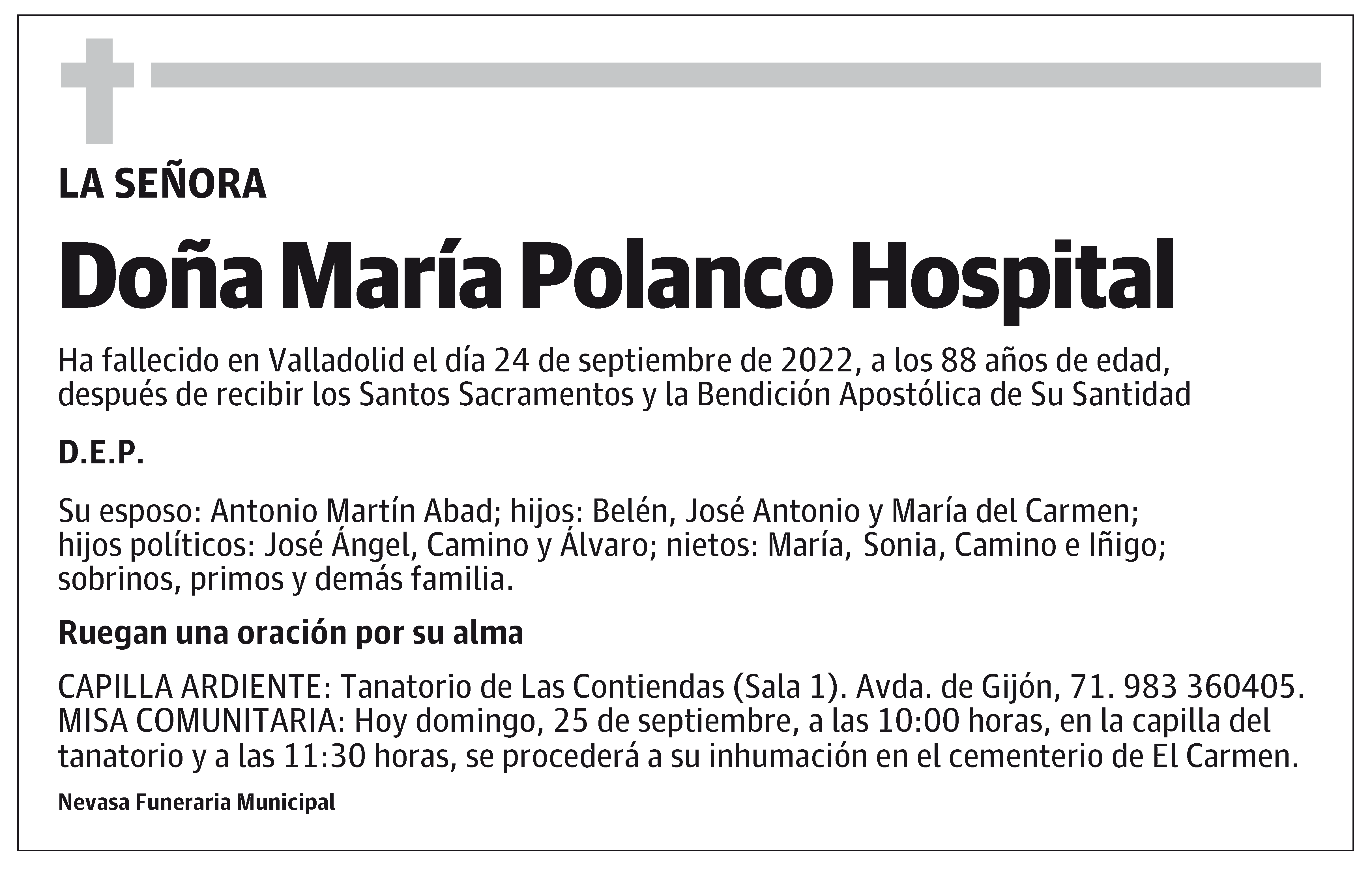 María Polanco Hospital