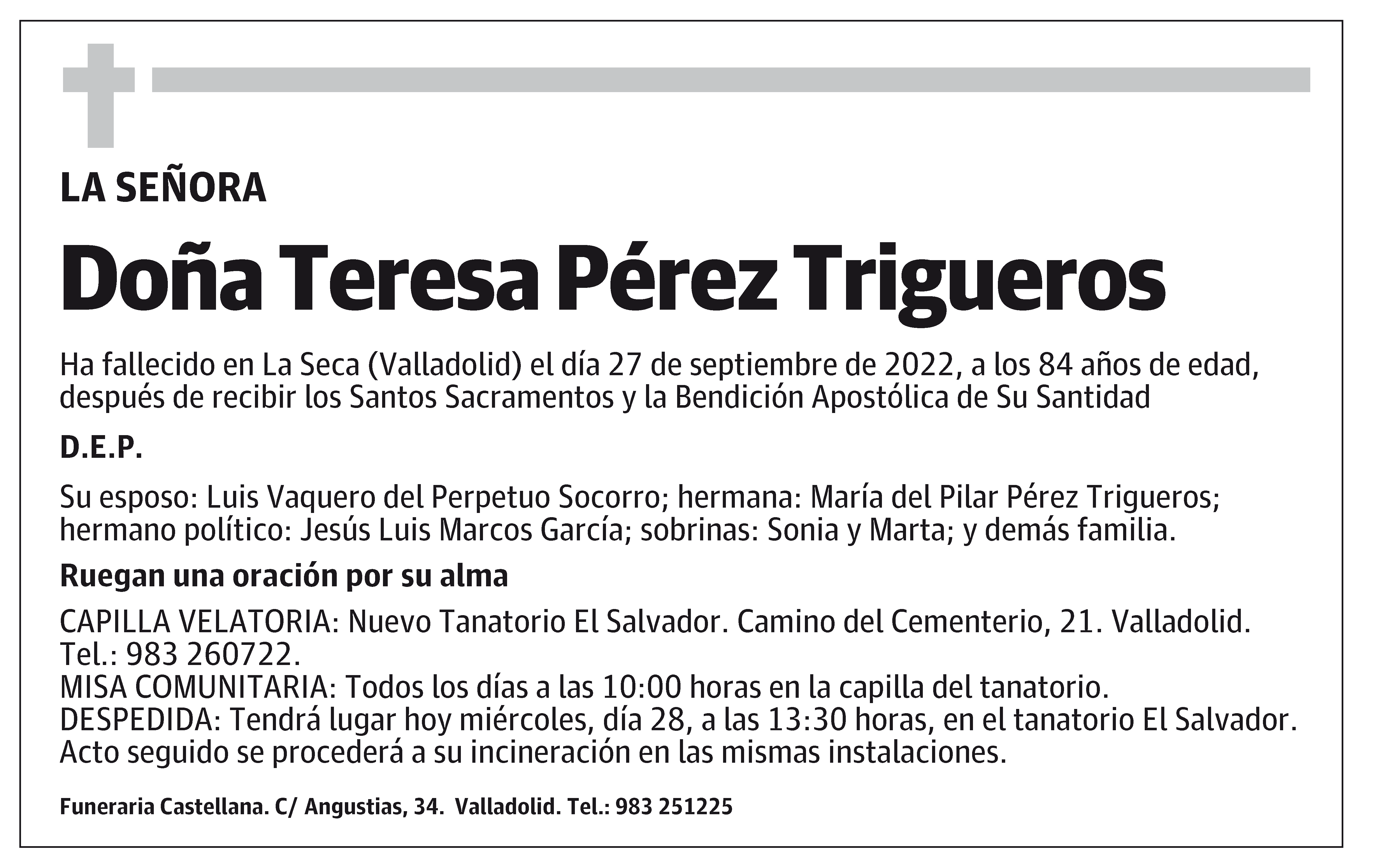 Teresa Pérez Trigueros
