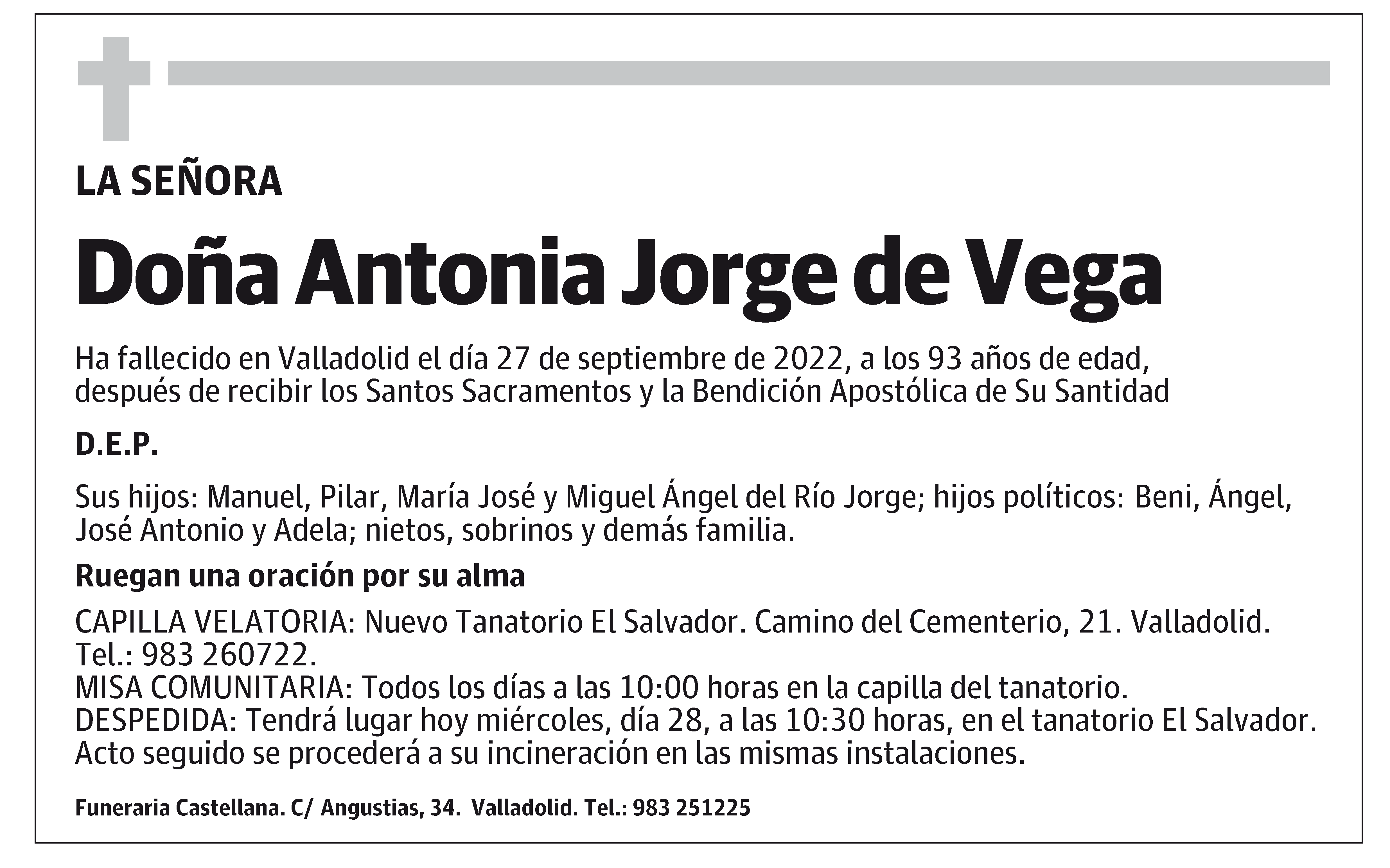 Antonia Jorge de Vega