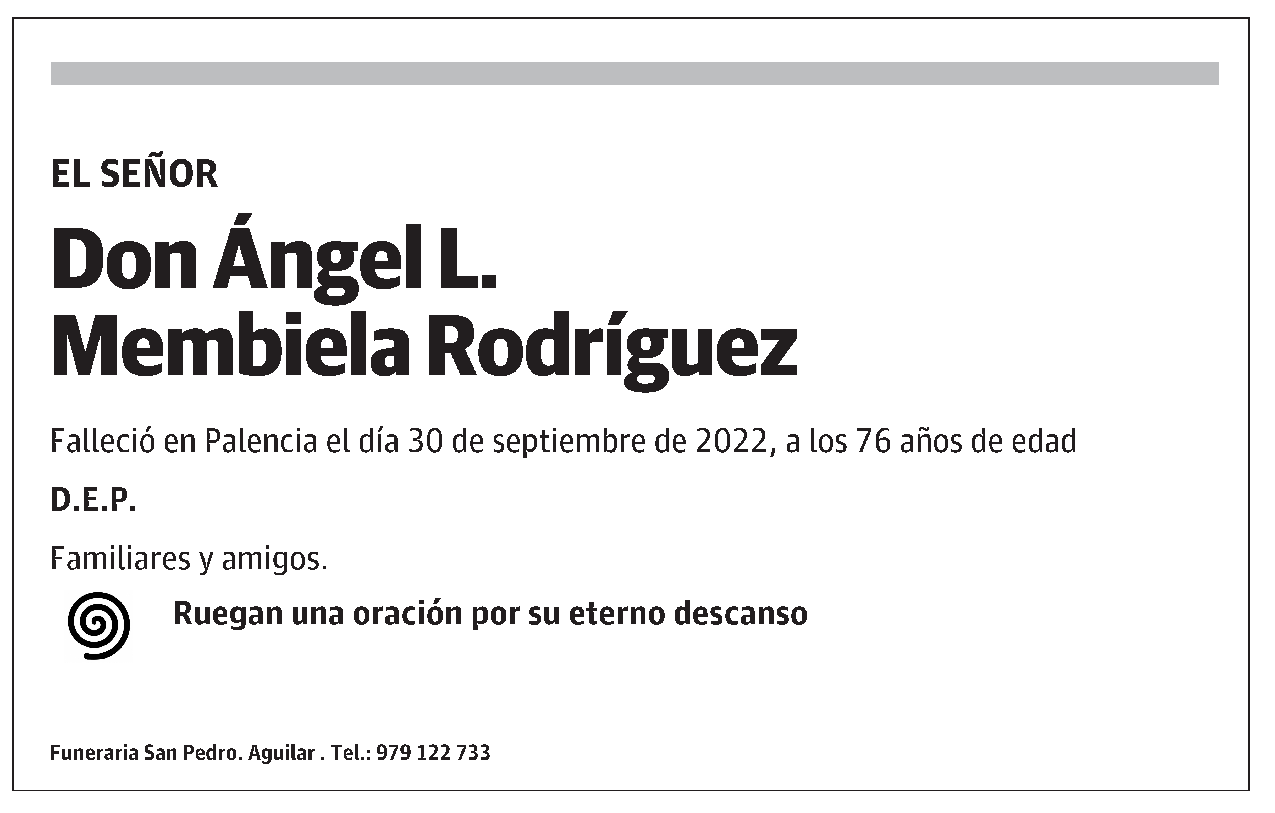 Ángel L. Membiela Rodríguez