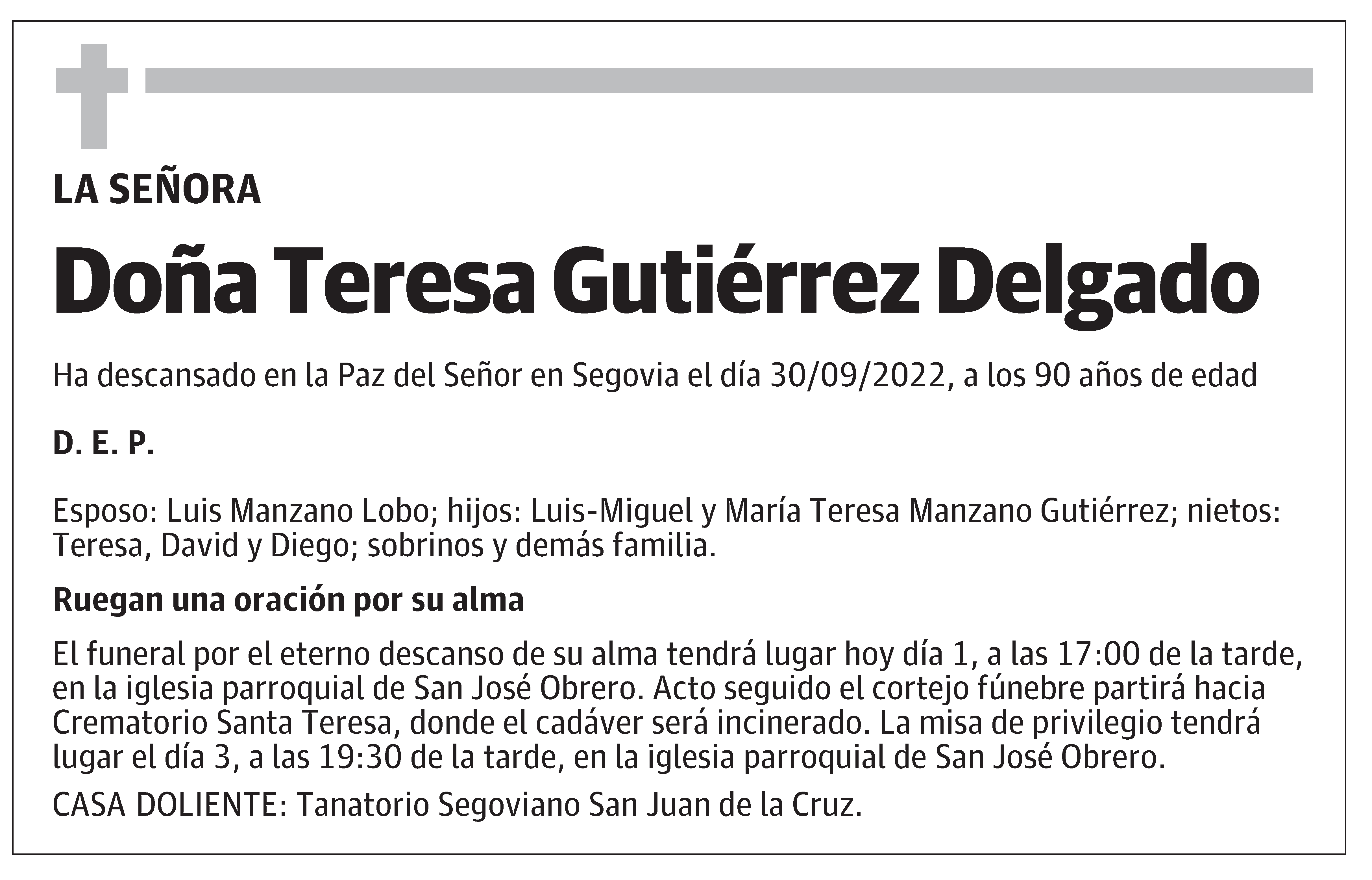 Teresa Gutiérrez Delgado