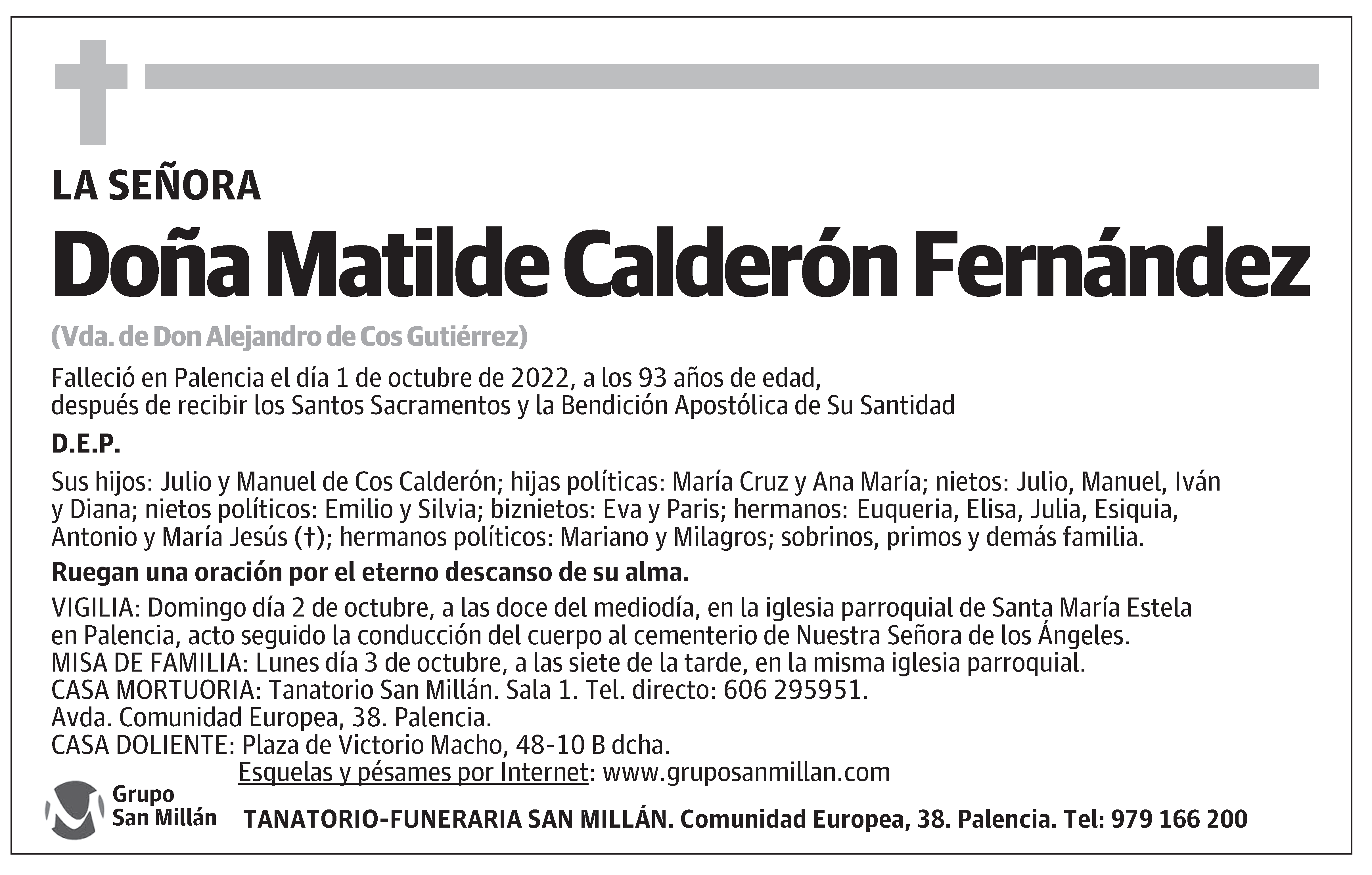 Matilde Calderón Fernández
