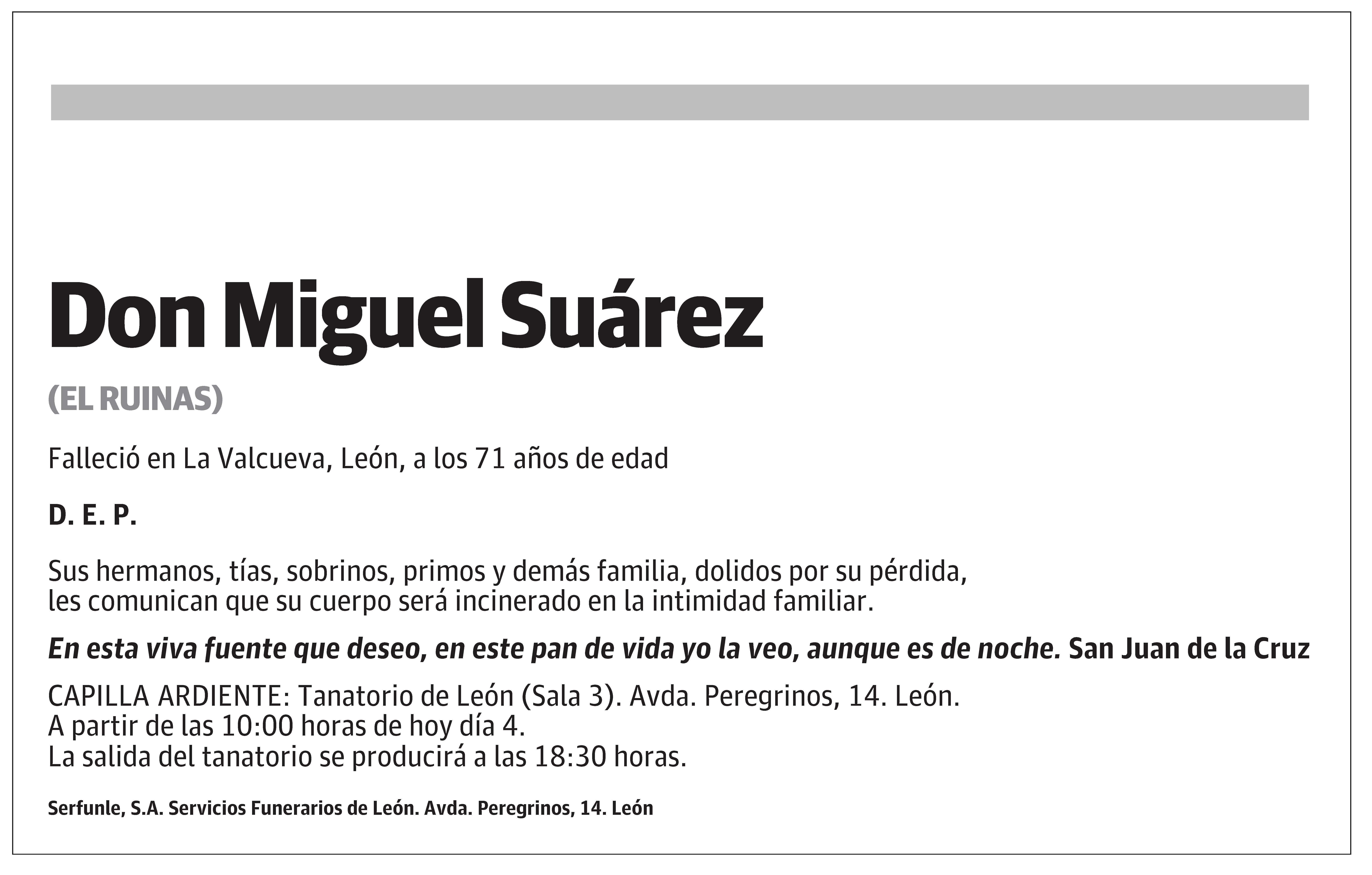 Miguel Suárez