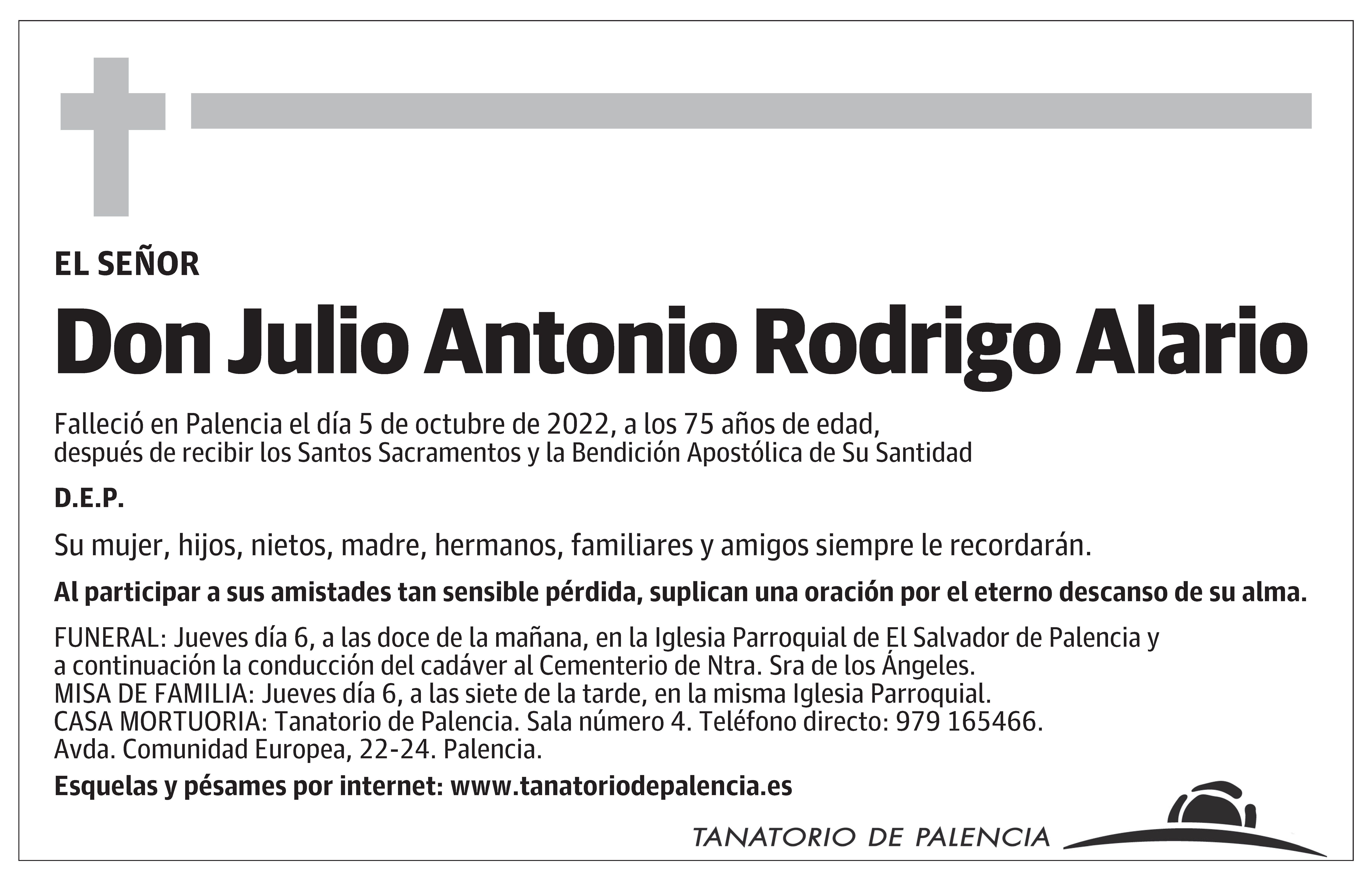 Julio Antonio Rodrigo Alario