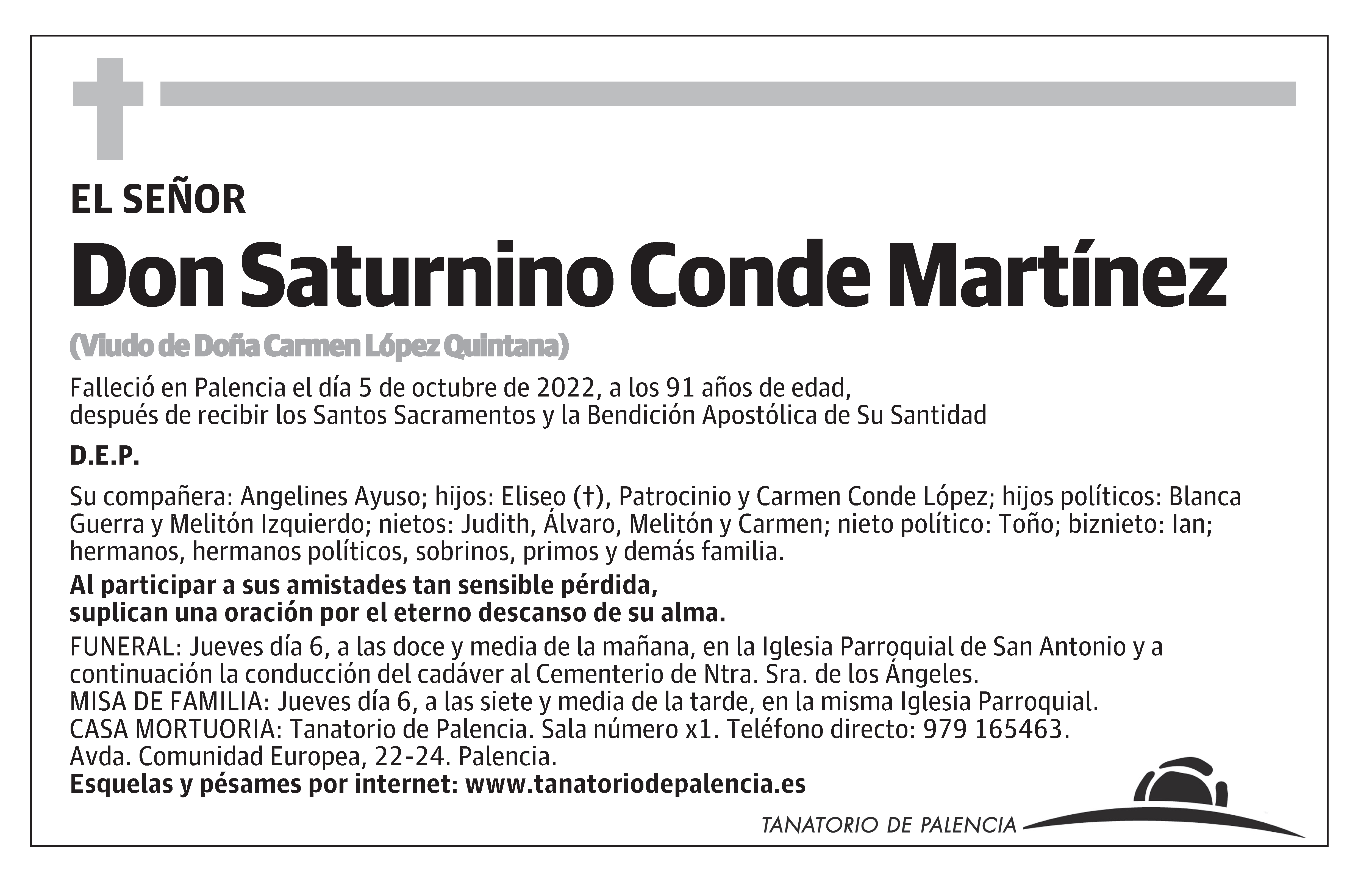 Saturnino Conde Martínez