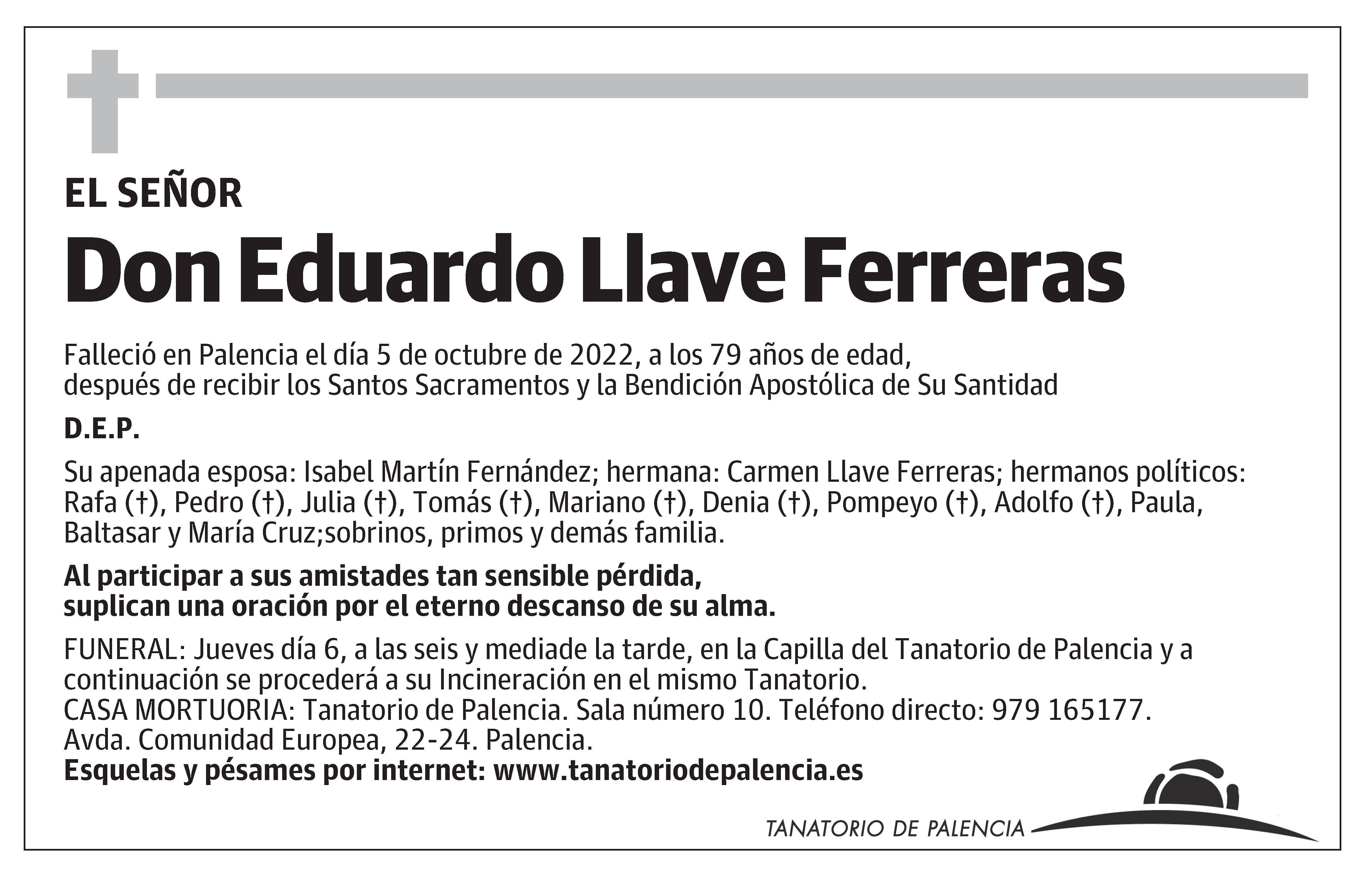 Eduardo Llave Ferreras