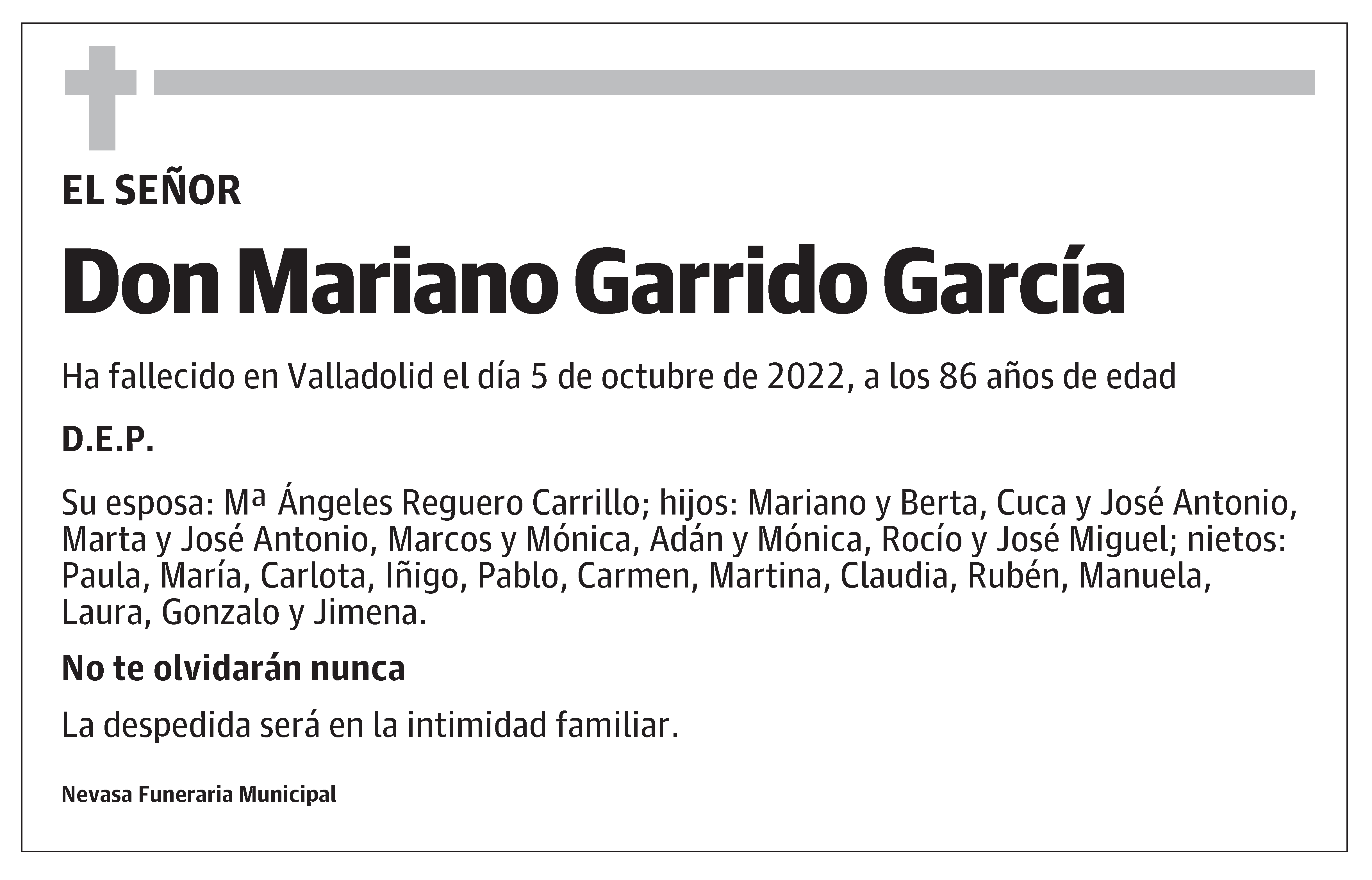 Mariano Garrido García