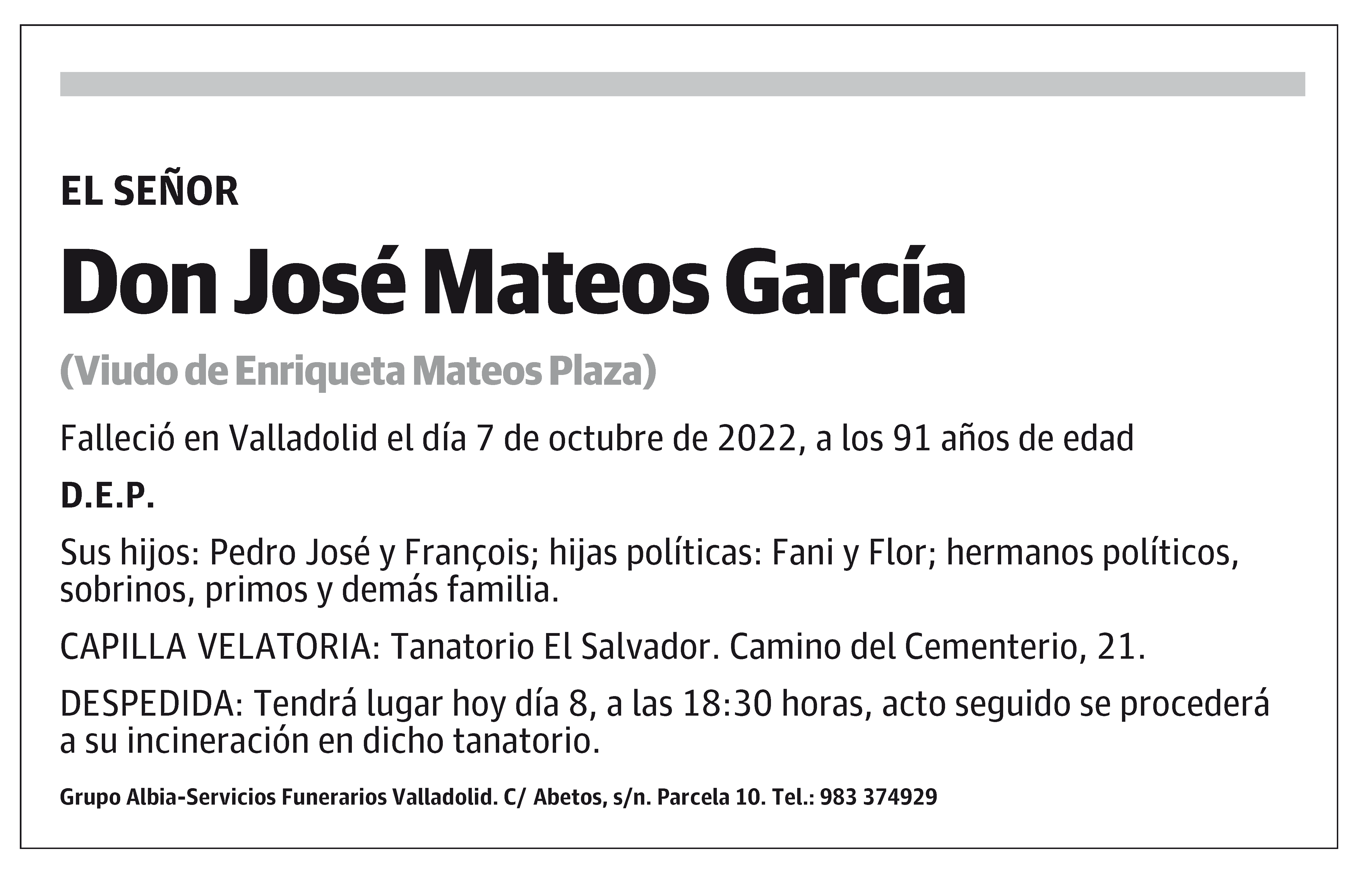 José Mateos García