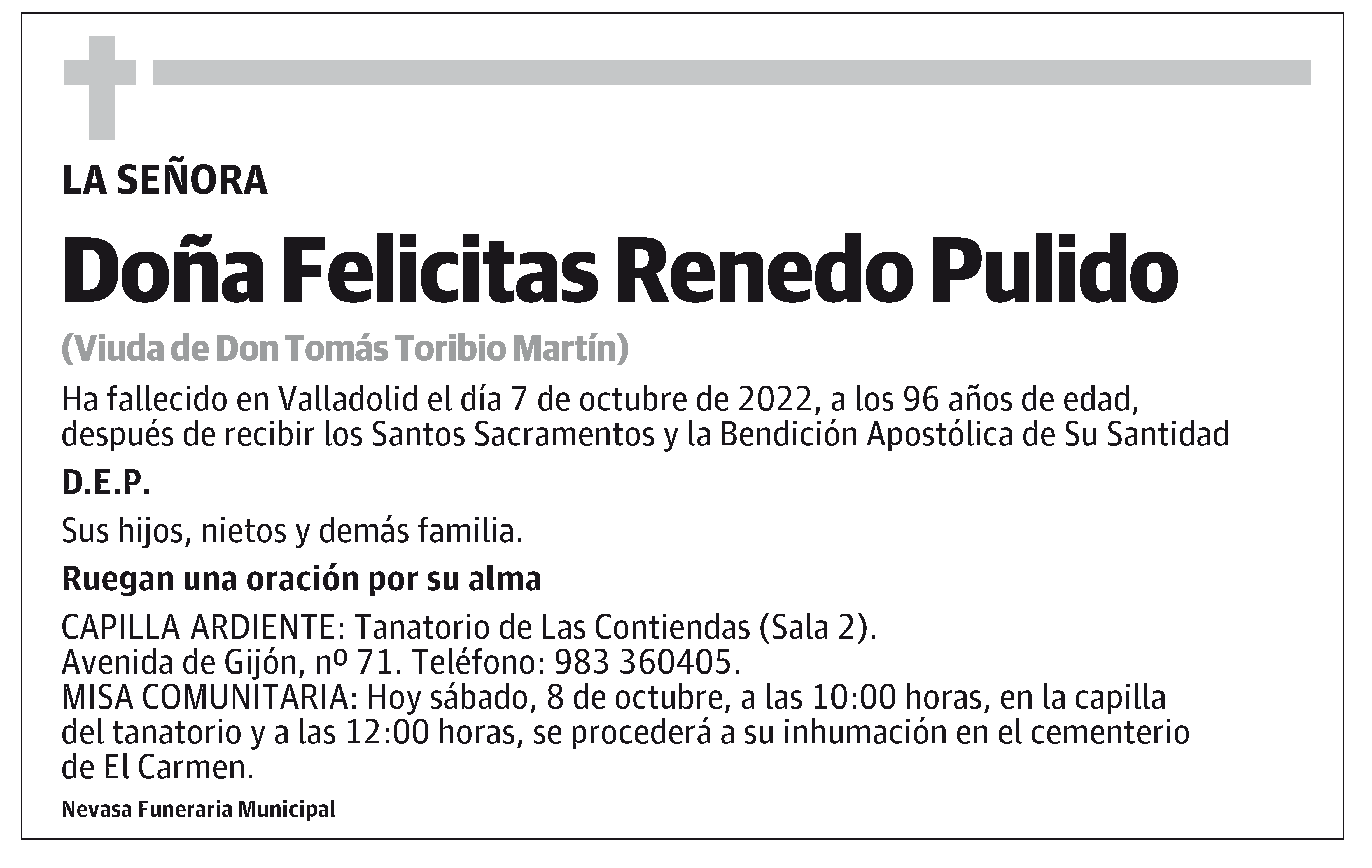 Felicitas Renedo Pulido