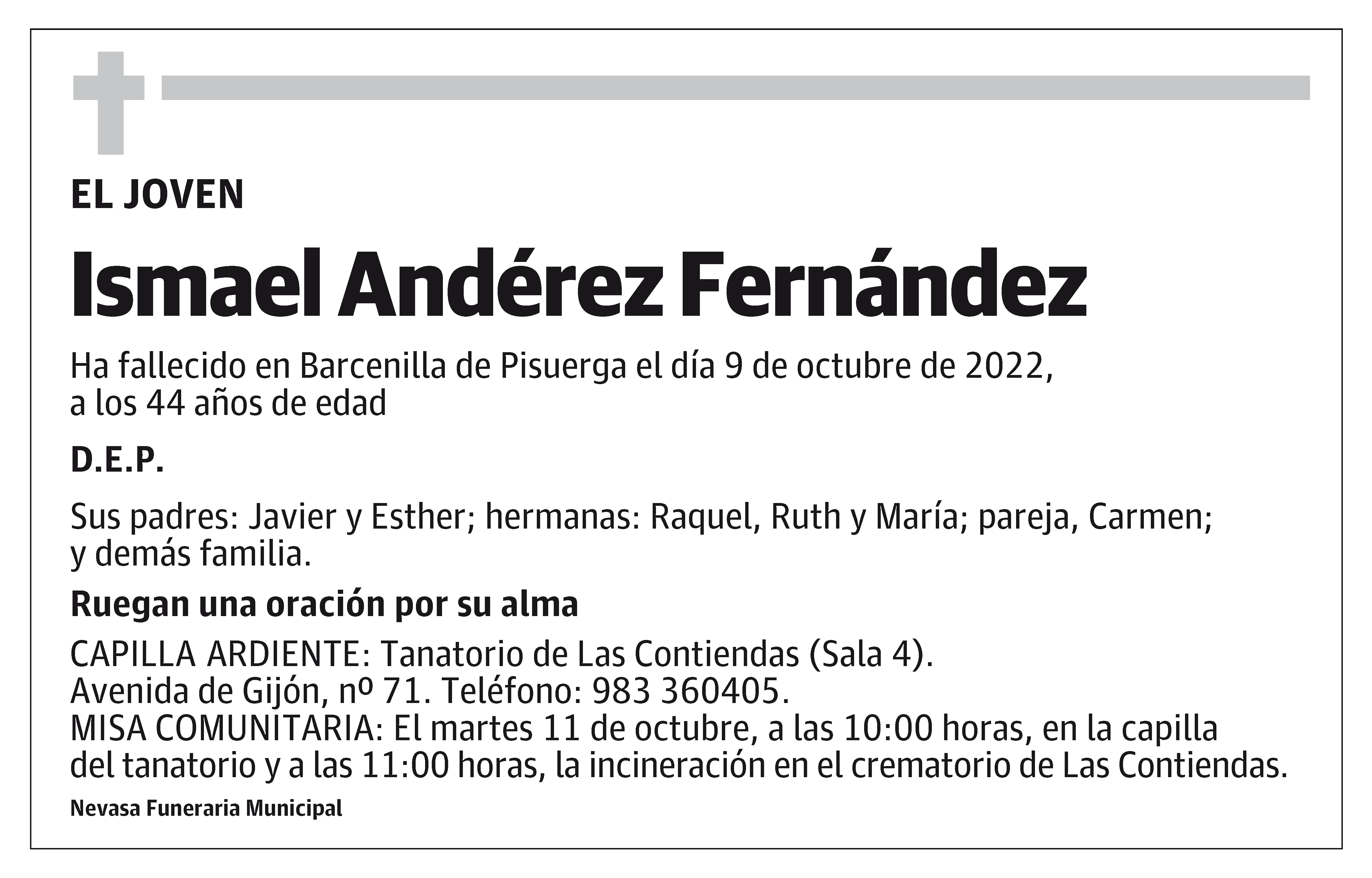 Ismael Andérez Fernández