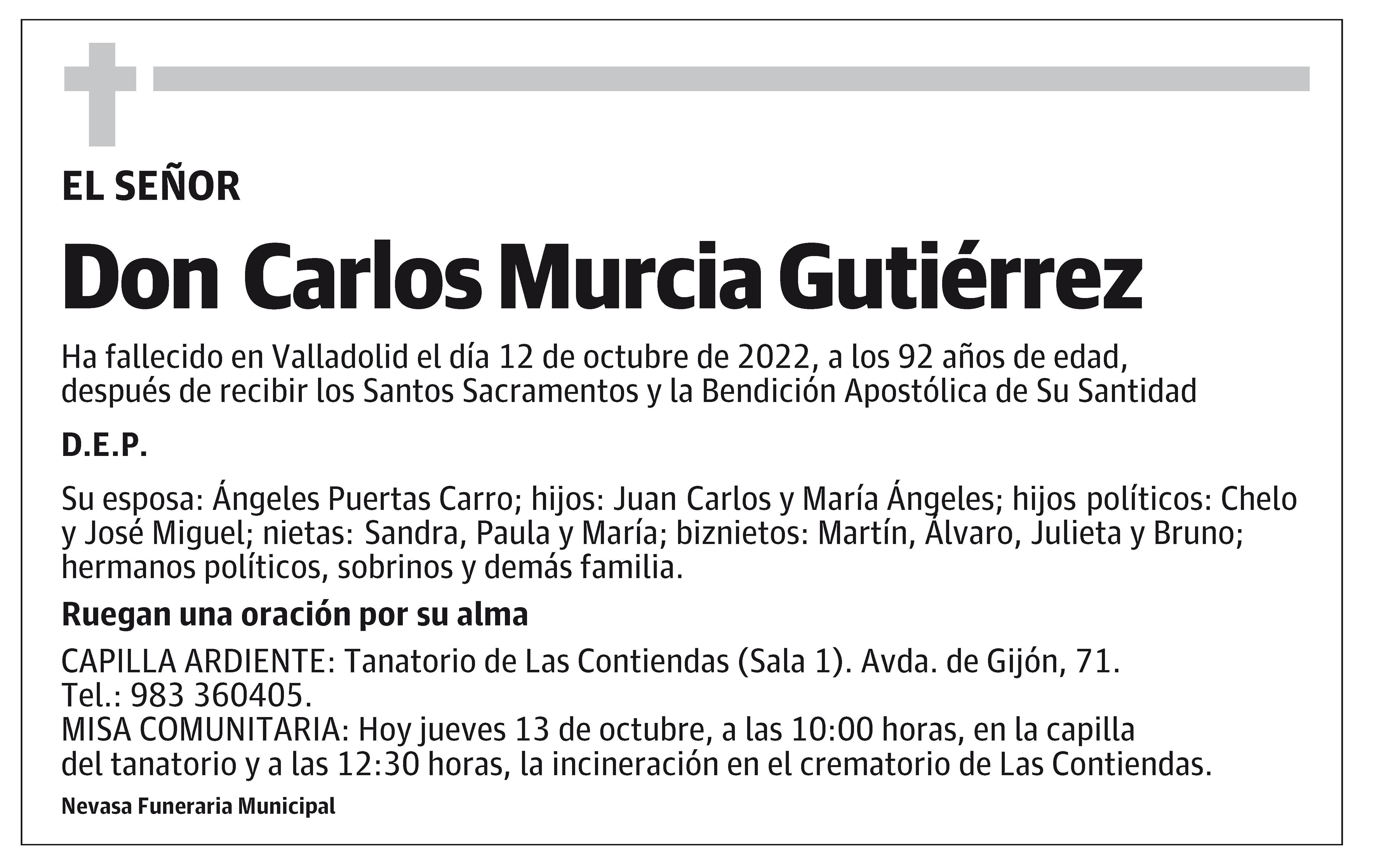 Carlos Murcia Gutiérrez
