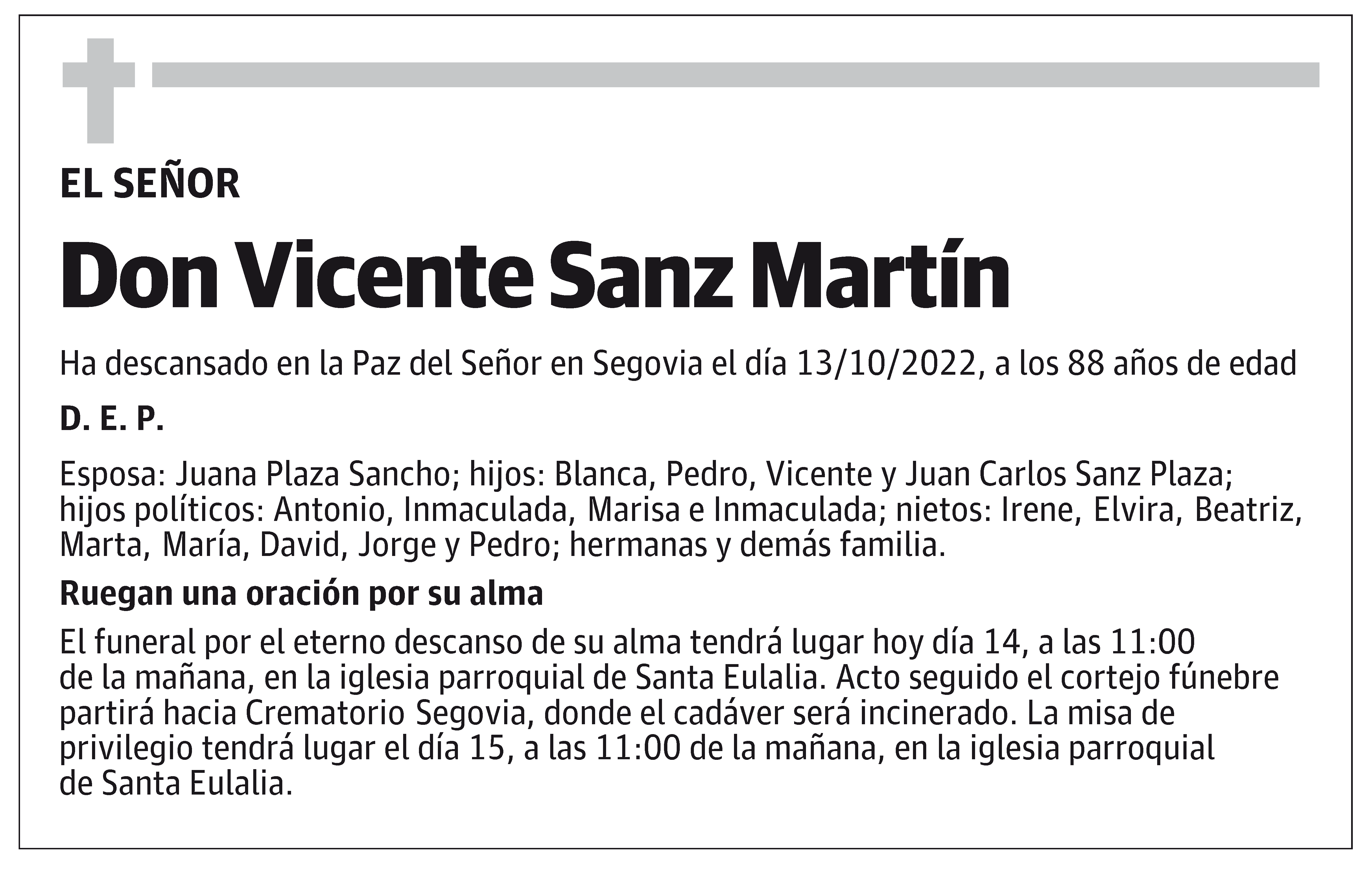 Vicente Sanz Martín