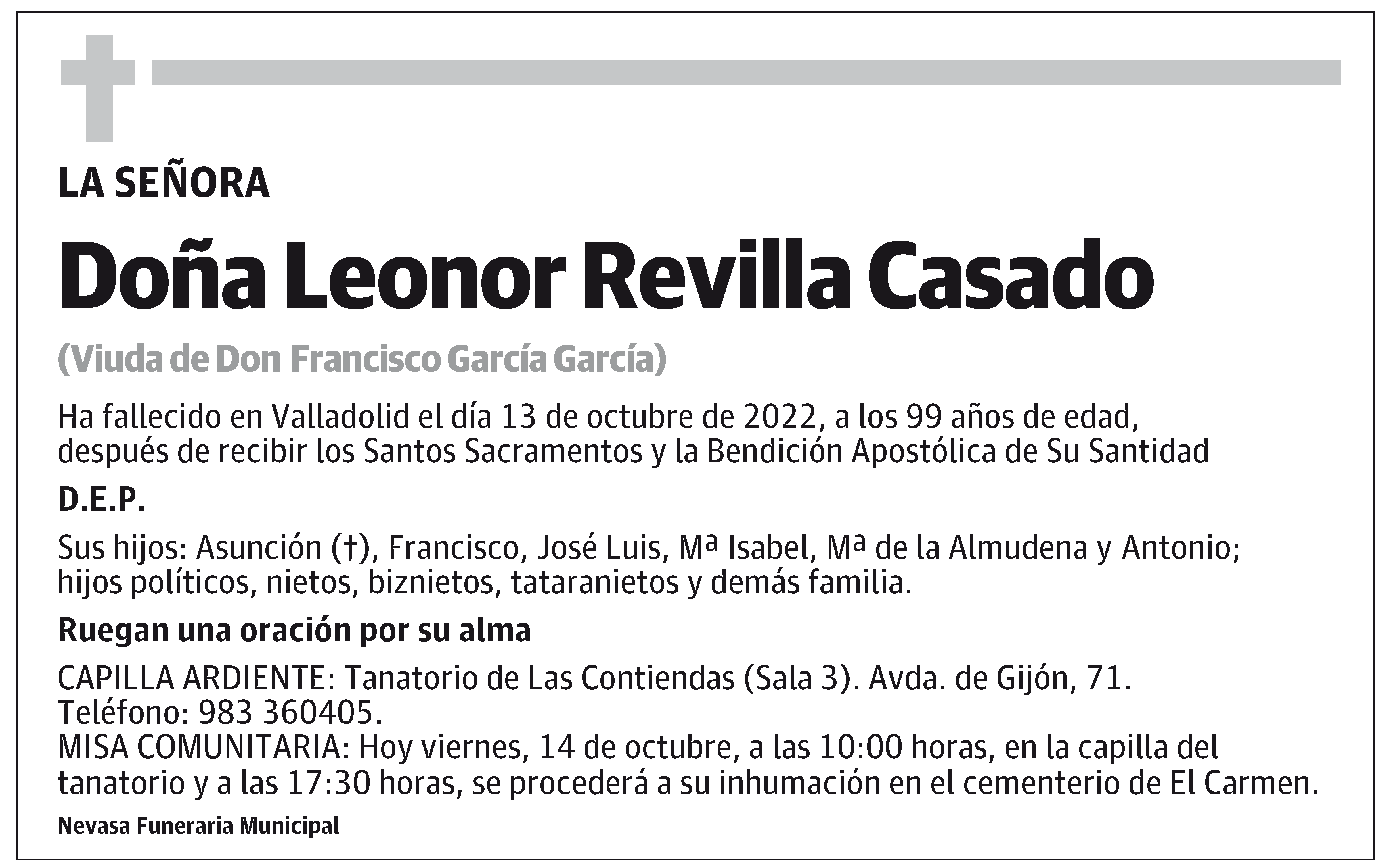 Leonor Revilla Casado