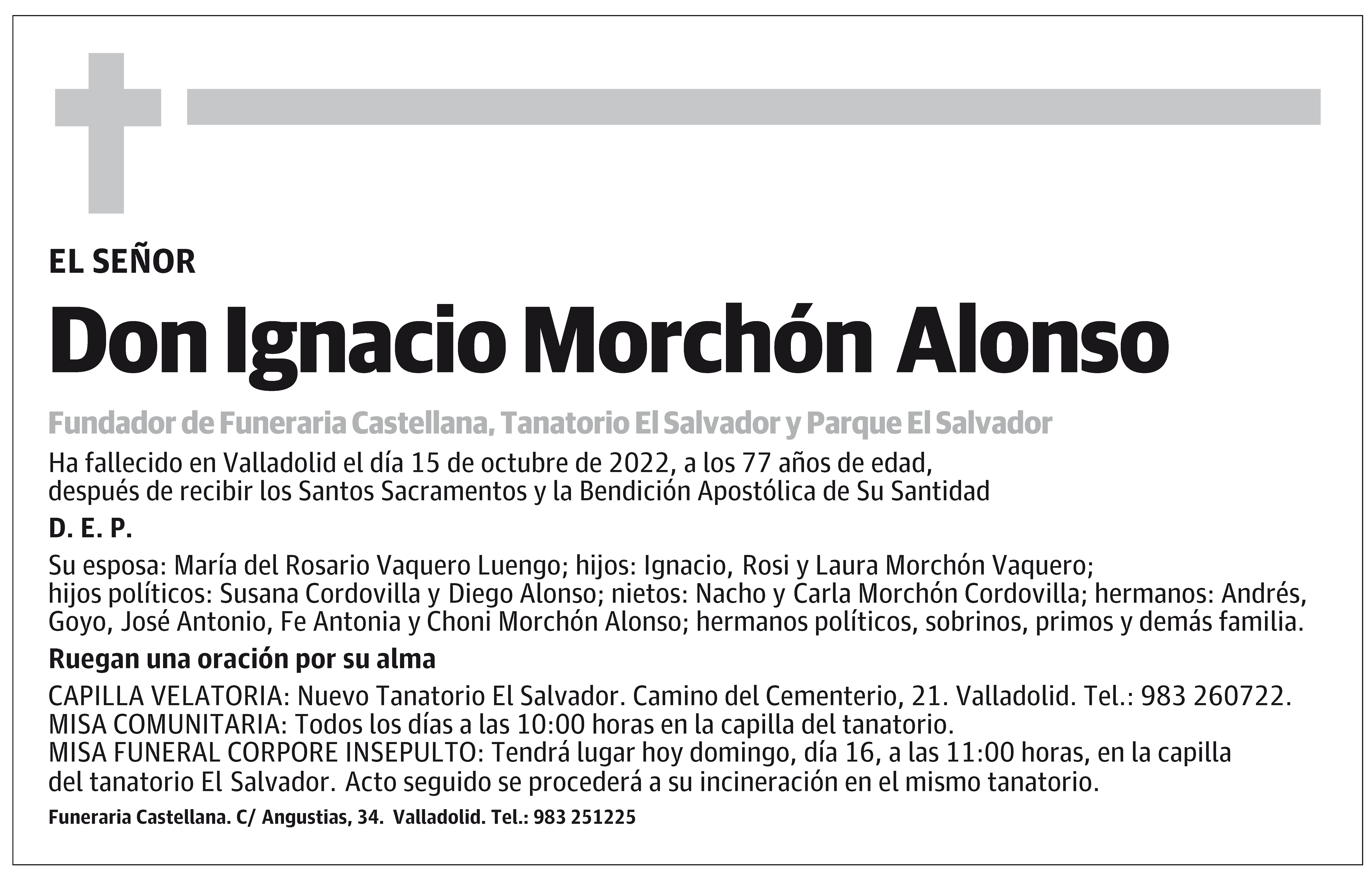 Ignacio Morchón Alonso