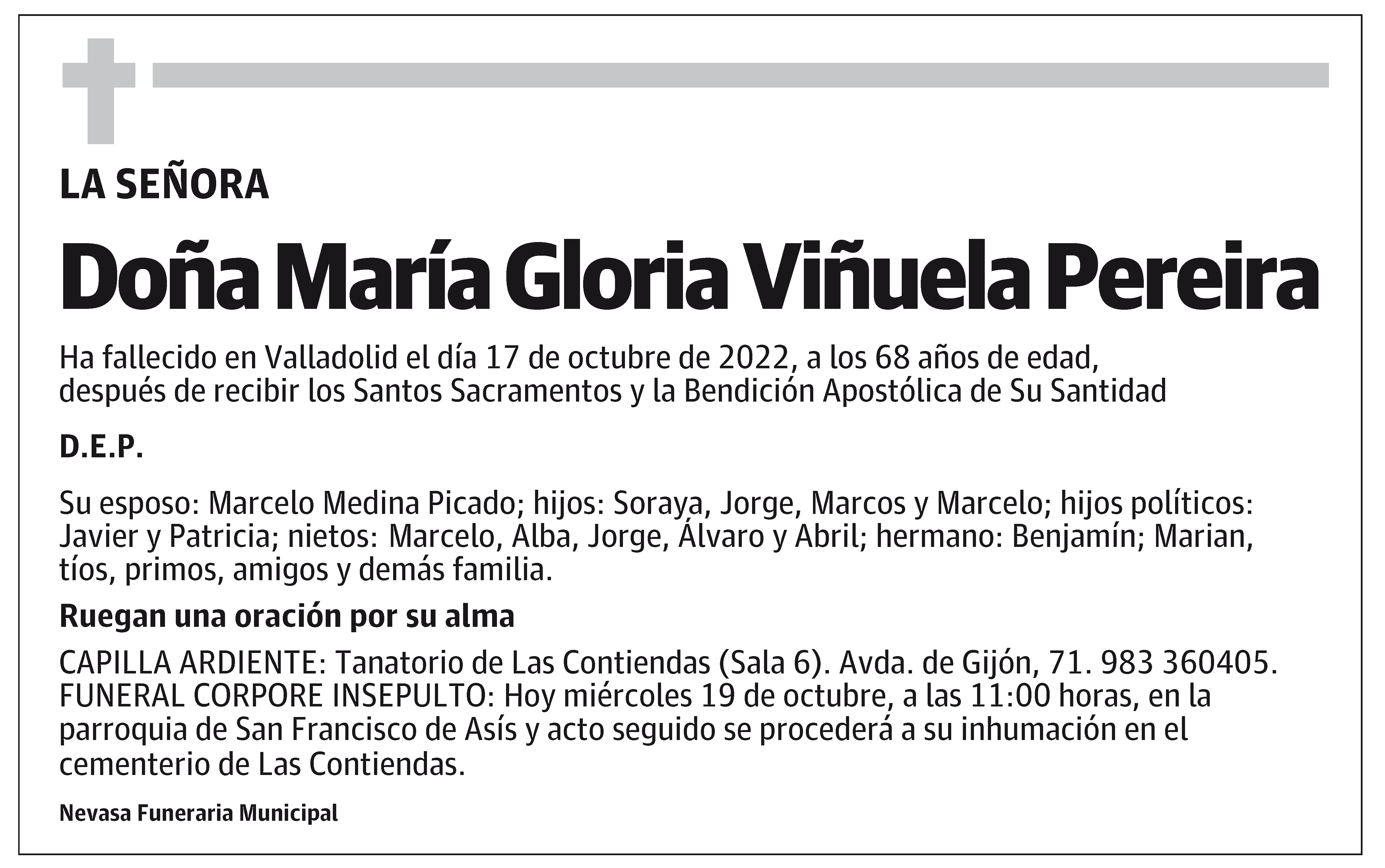 María Gloria Viñuela Pereira