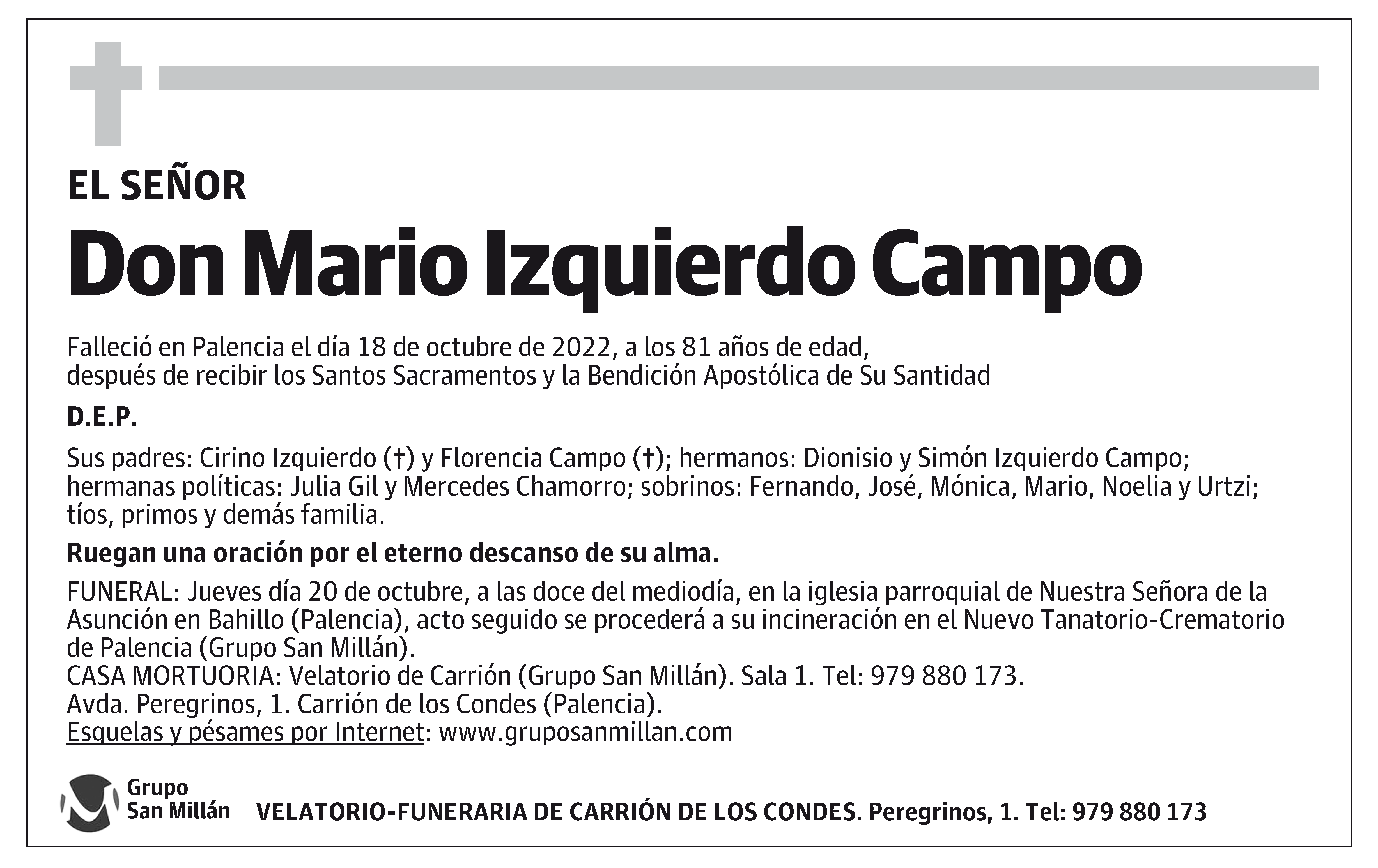 Mario Izquierdo Campo