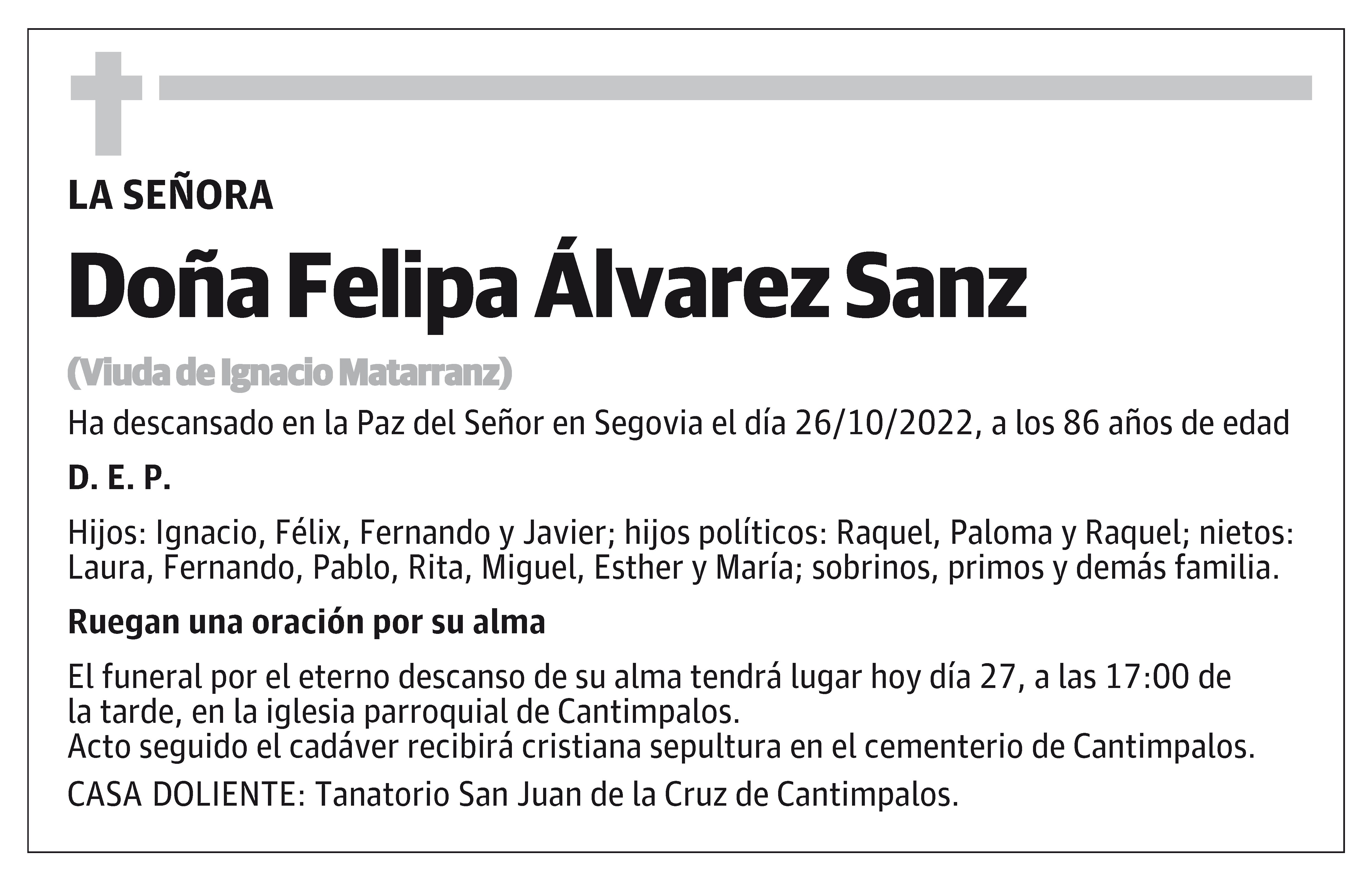 Felipa Álvarez Sanz