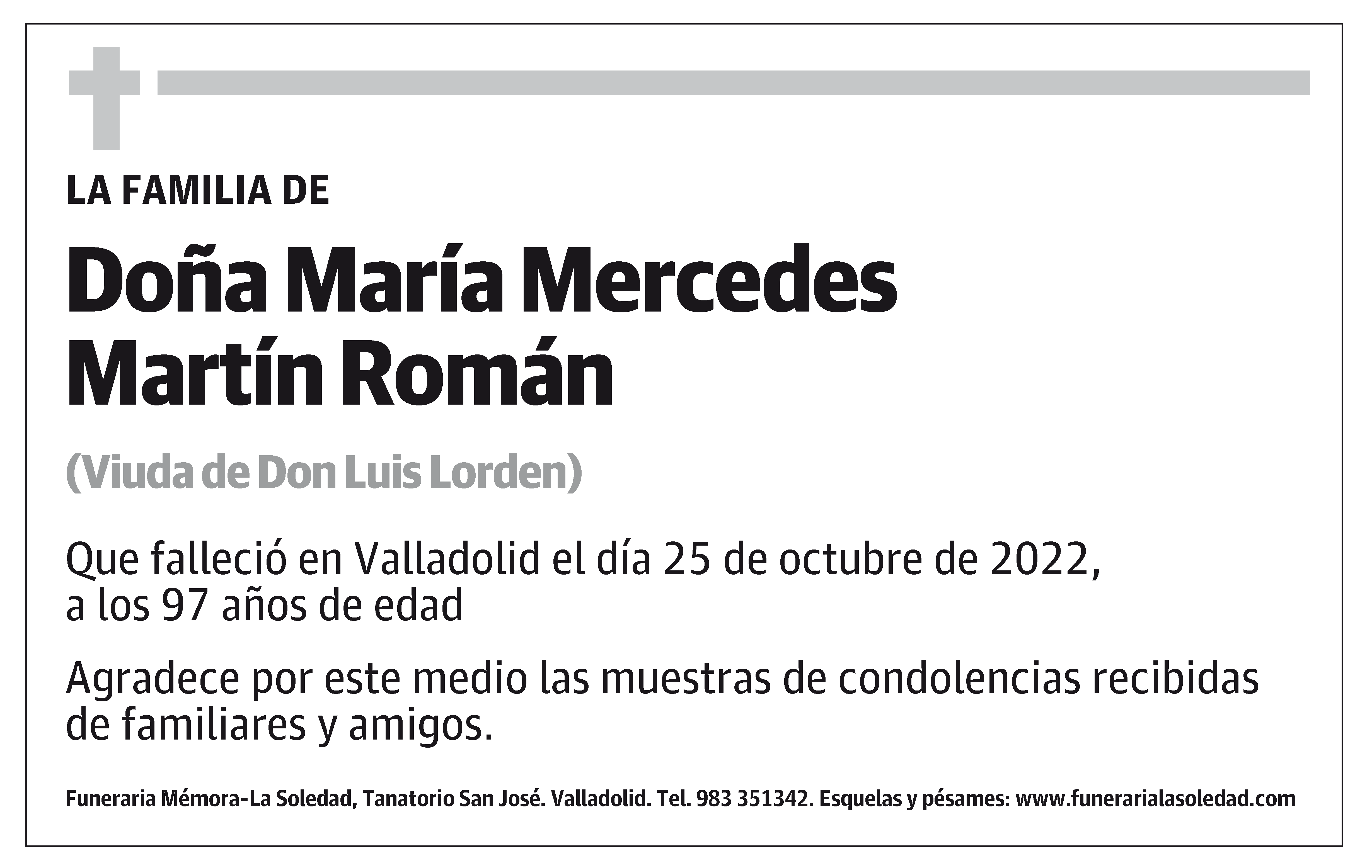 María Mercedes Martín Román