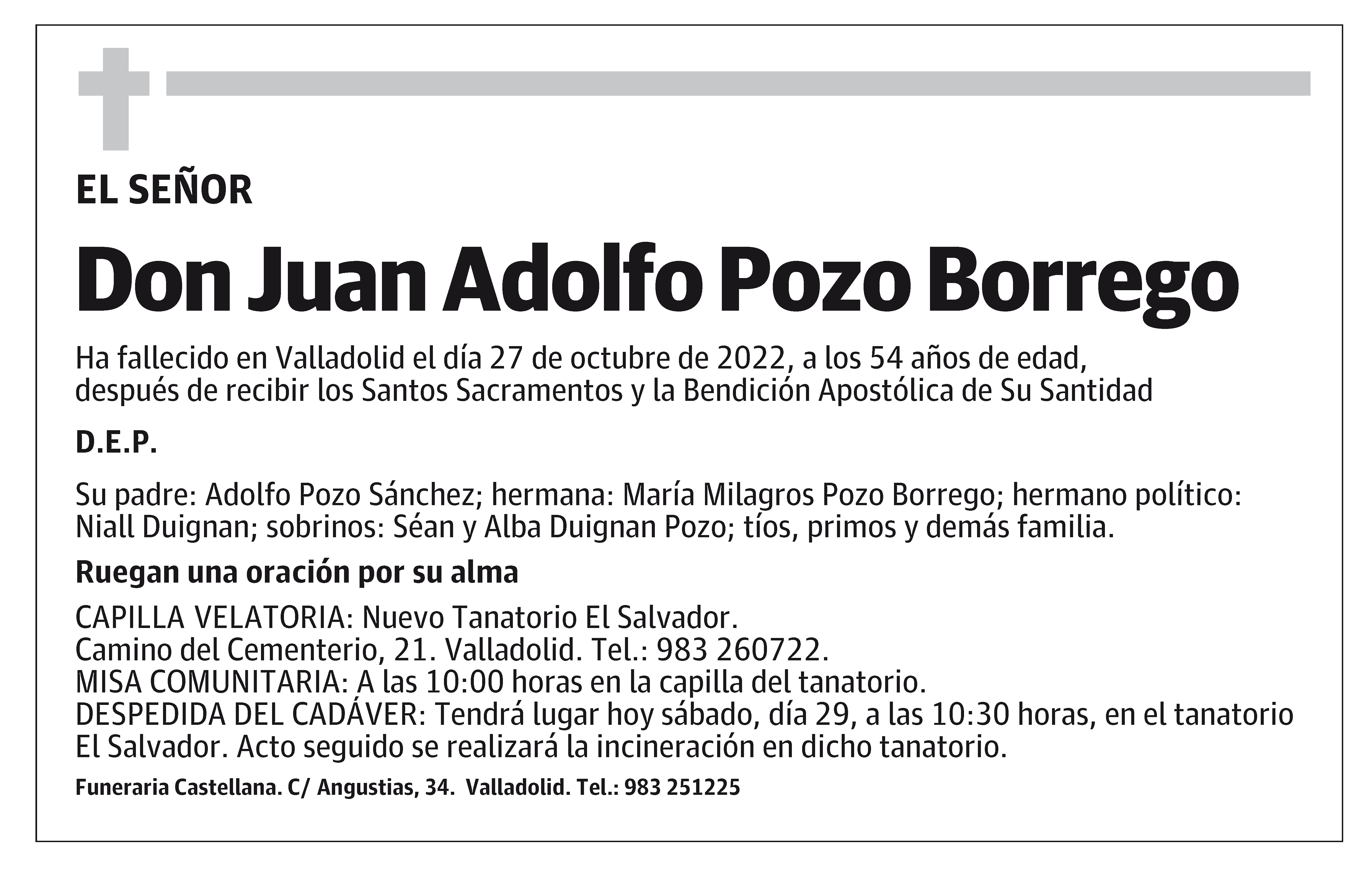 Juan Adolfo Pozo Borrego