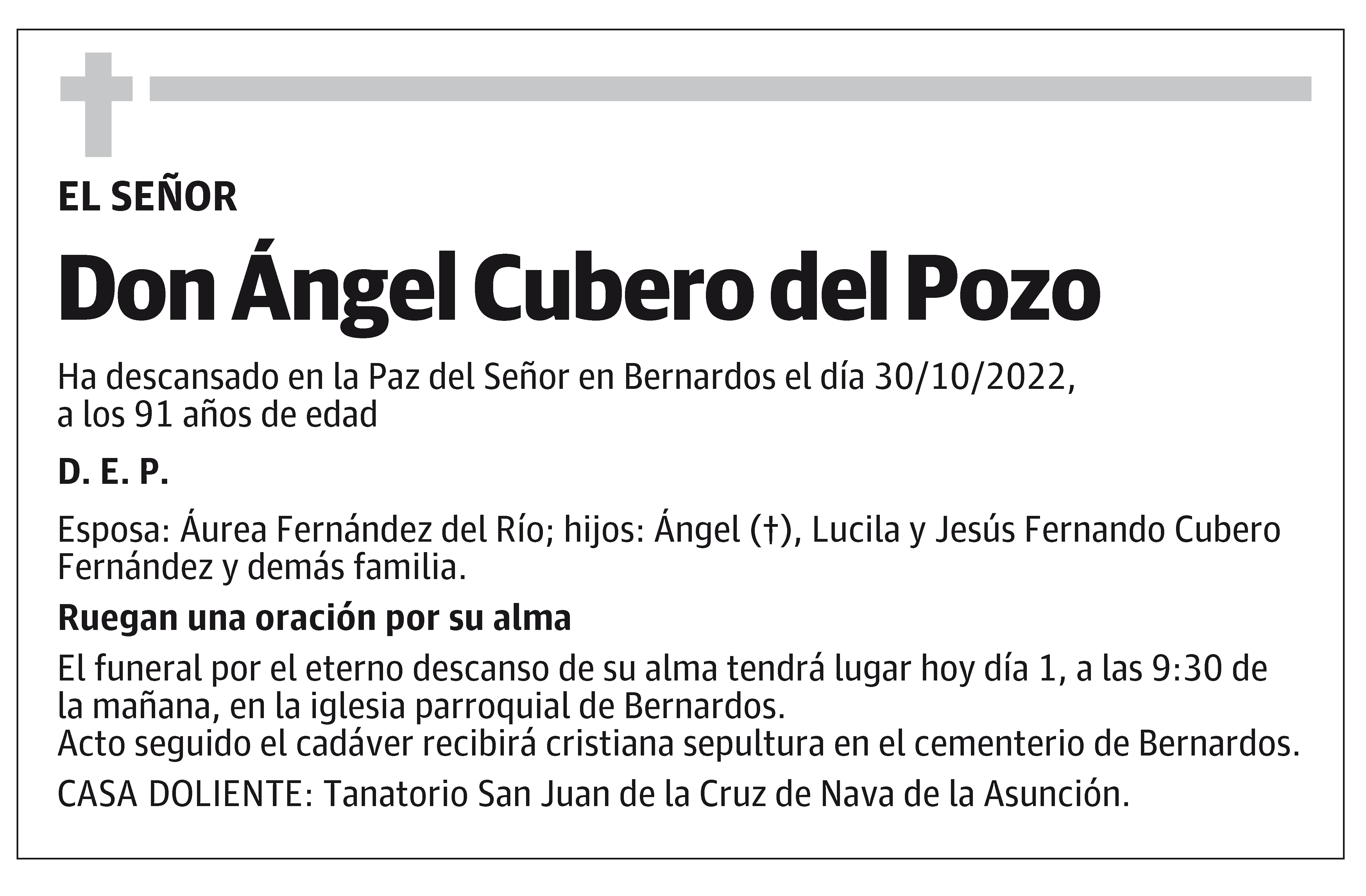 Ángel Cubero del Pozo