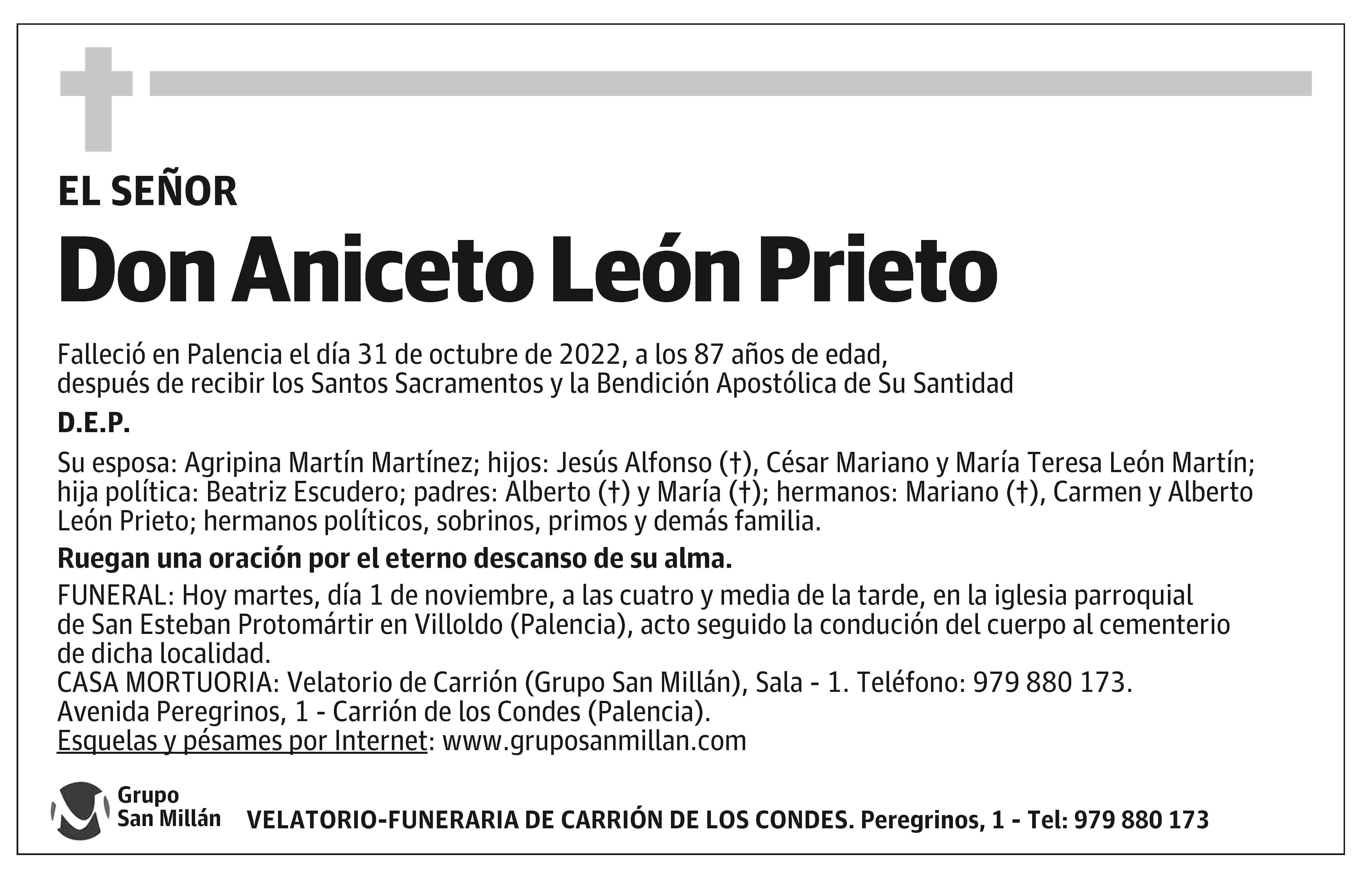 Aniceto León Prieto